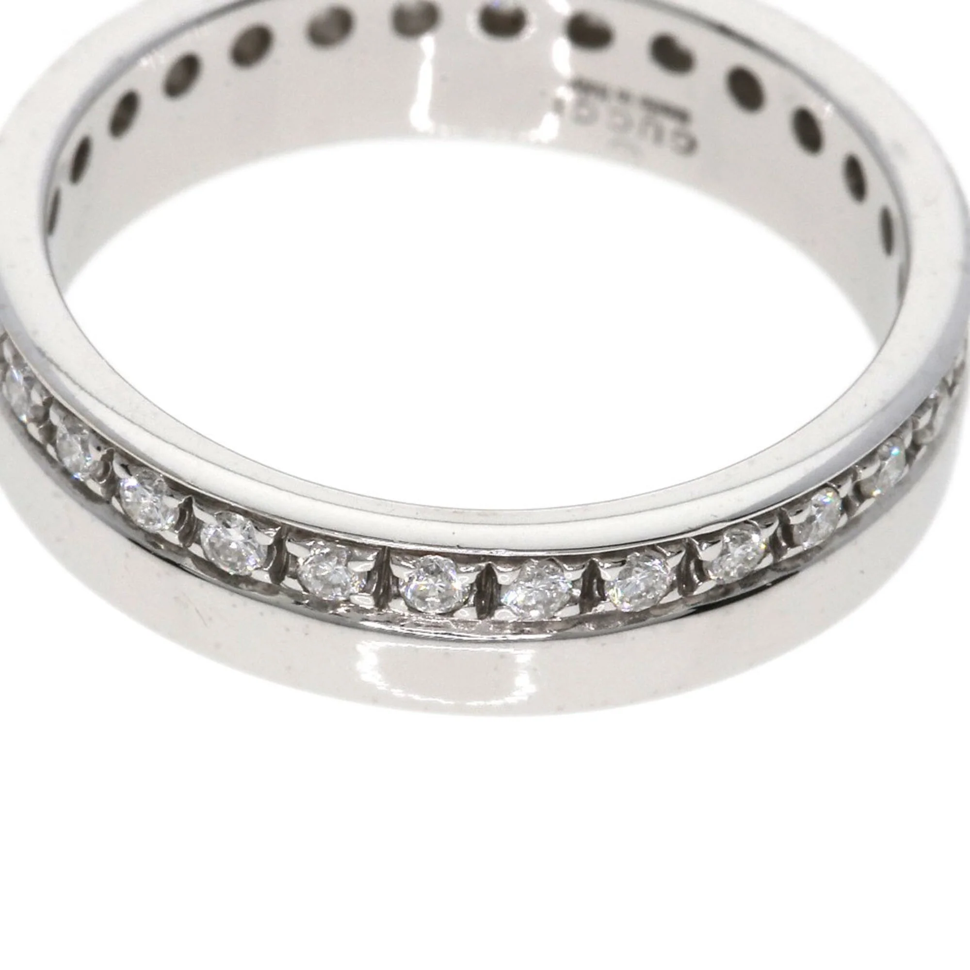 Eternity Ring 18K White Gold with Diamond - Image 7