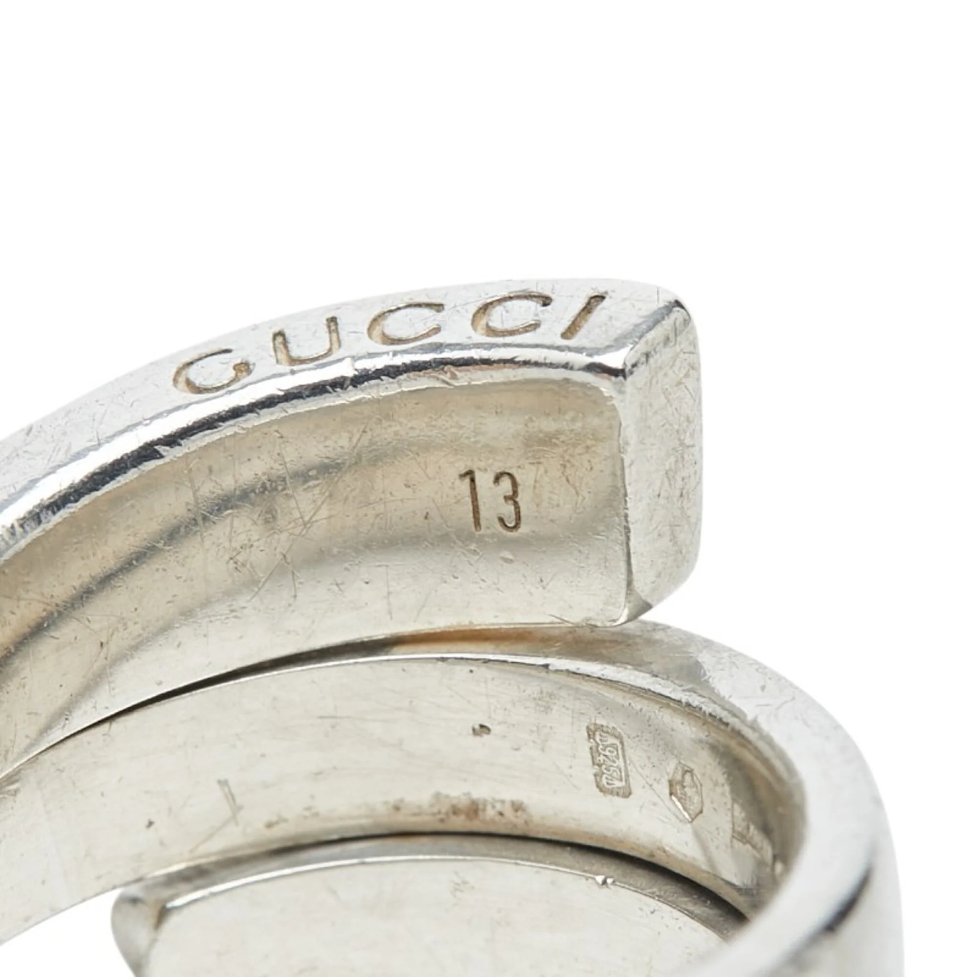 G Screw Ring Sterling Silver - Image 8