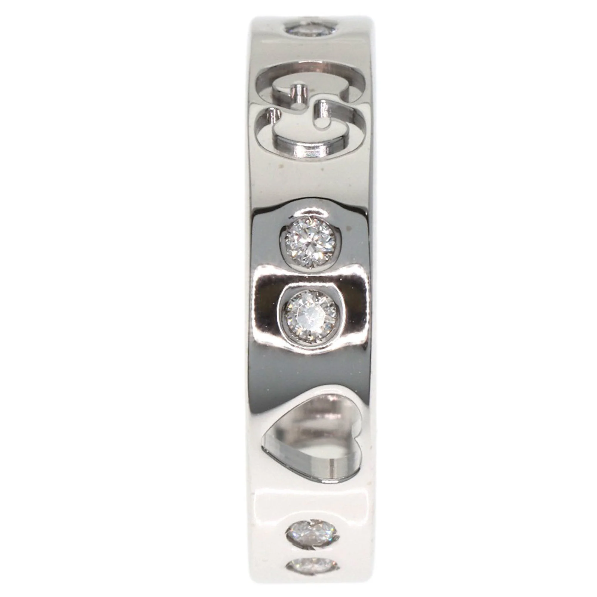 Icon Amor Diamond Ring 18K White Gold - Image 3