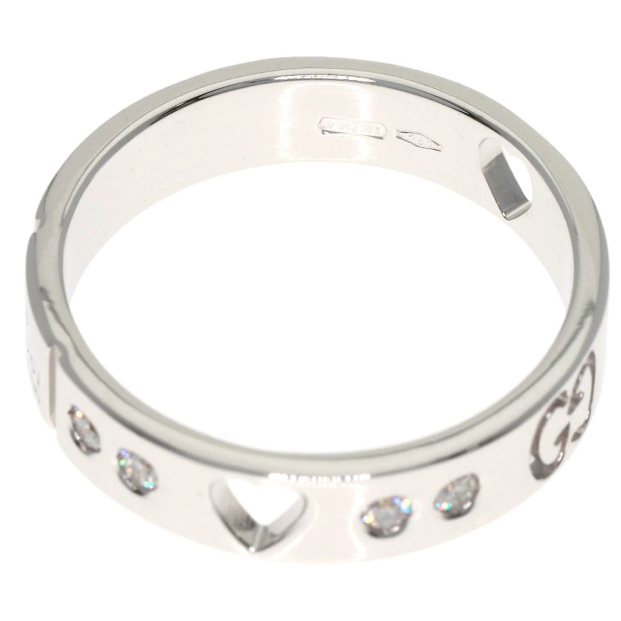 Icon Amor Diamond Ring 18K White Gold - Image 4