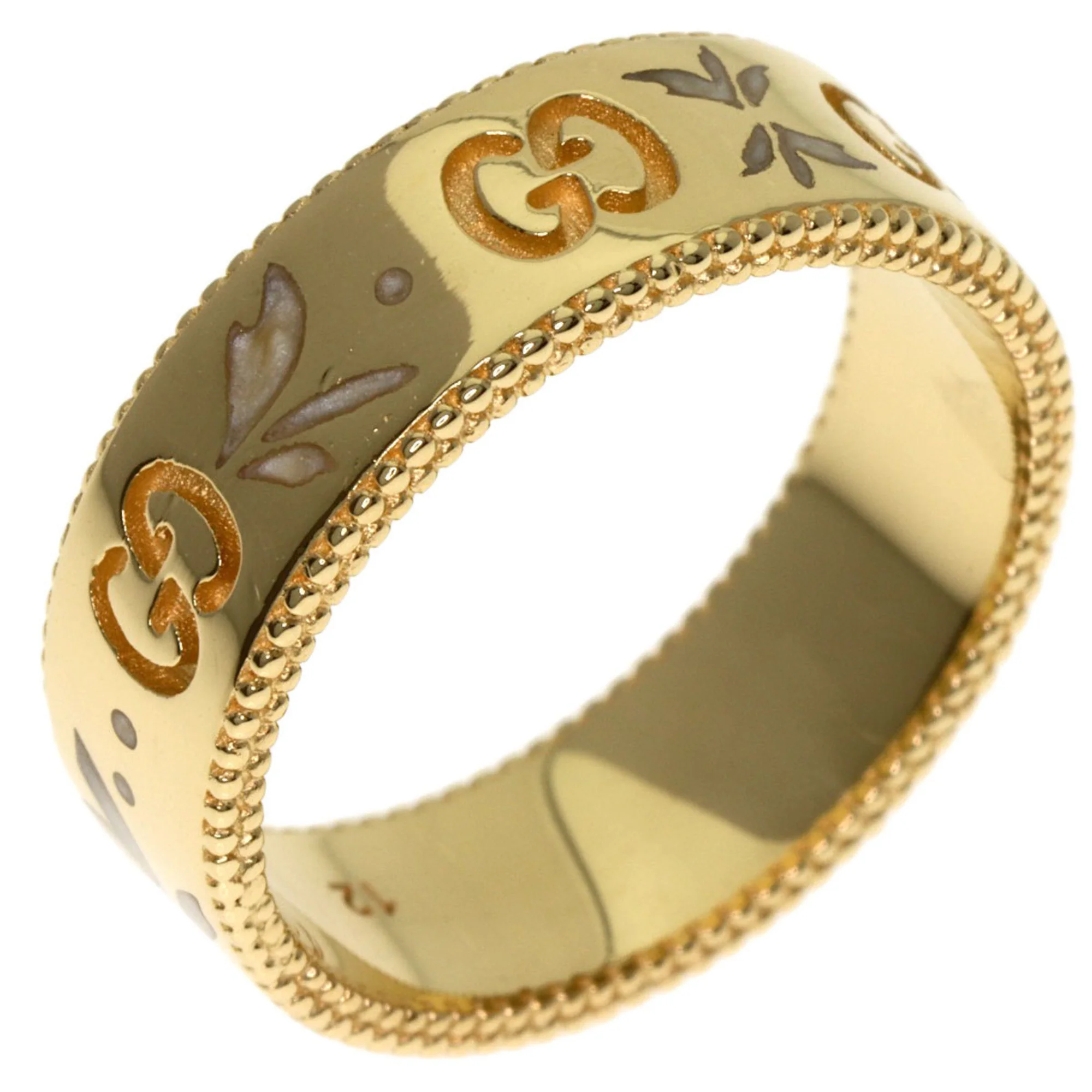 Icon Band Ring 18K Yellow Gold - Image 2