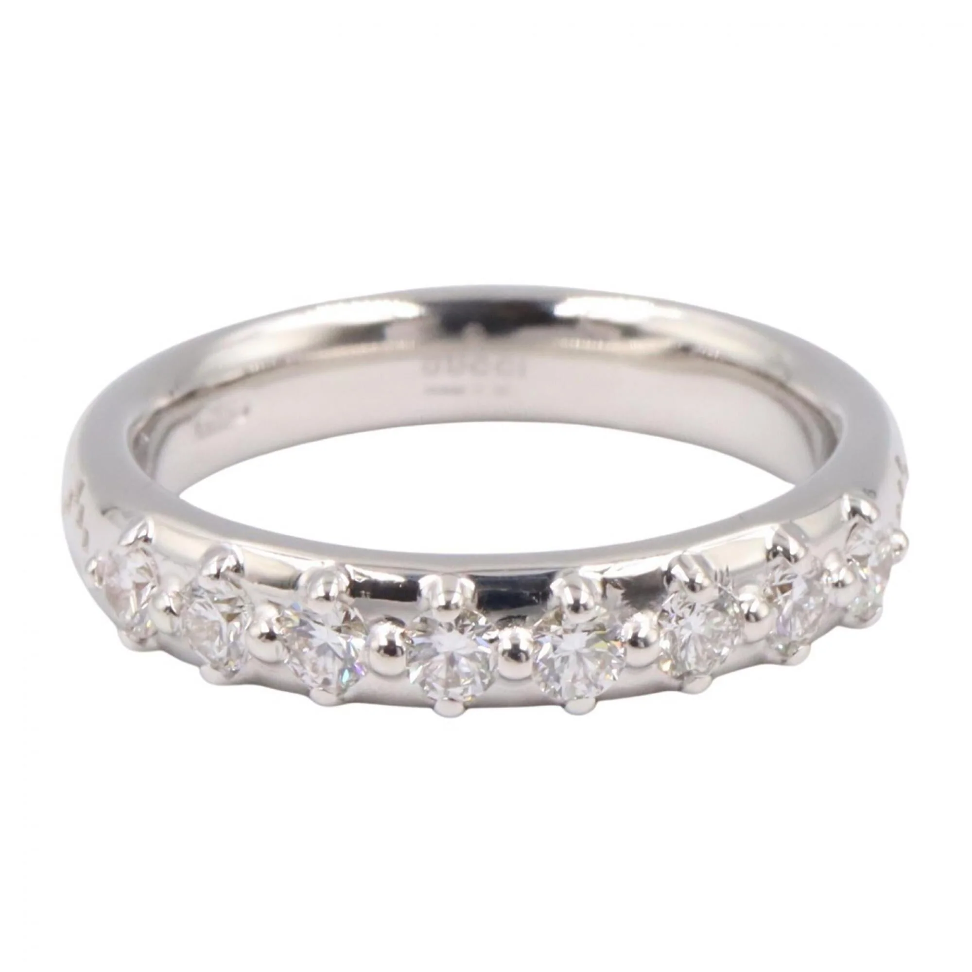 Ring 18K White Gold With Diamond - Image 2