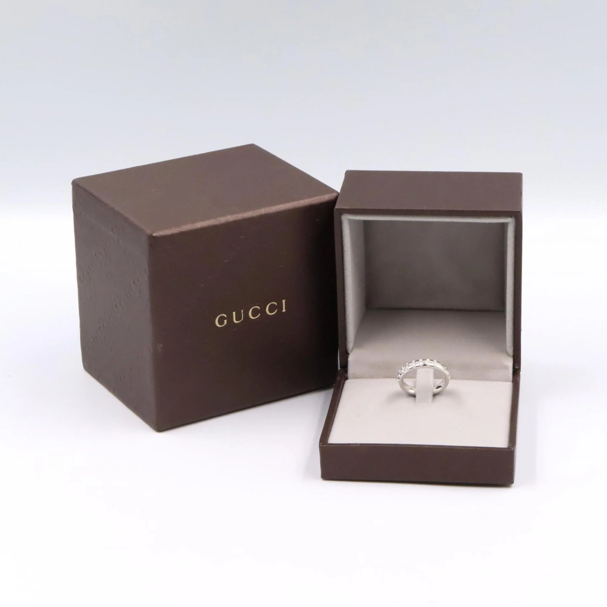 Ring 18K White Gold With Diamond - Image 8