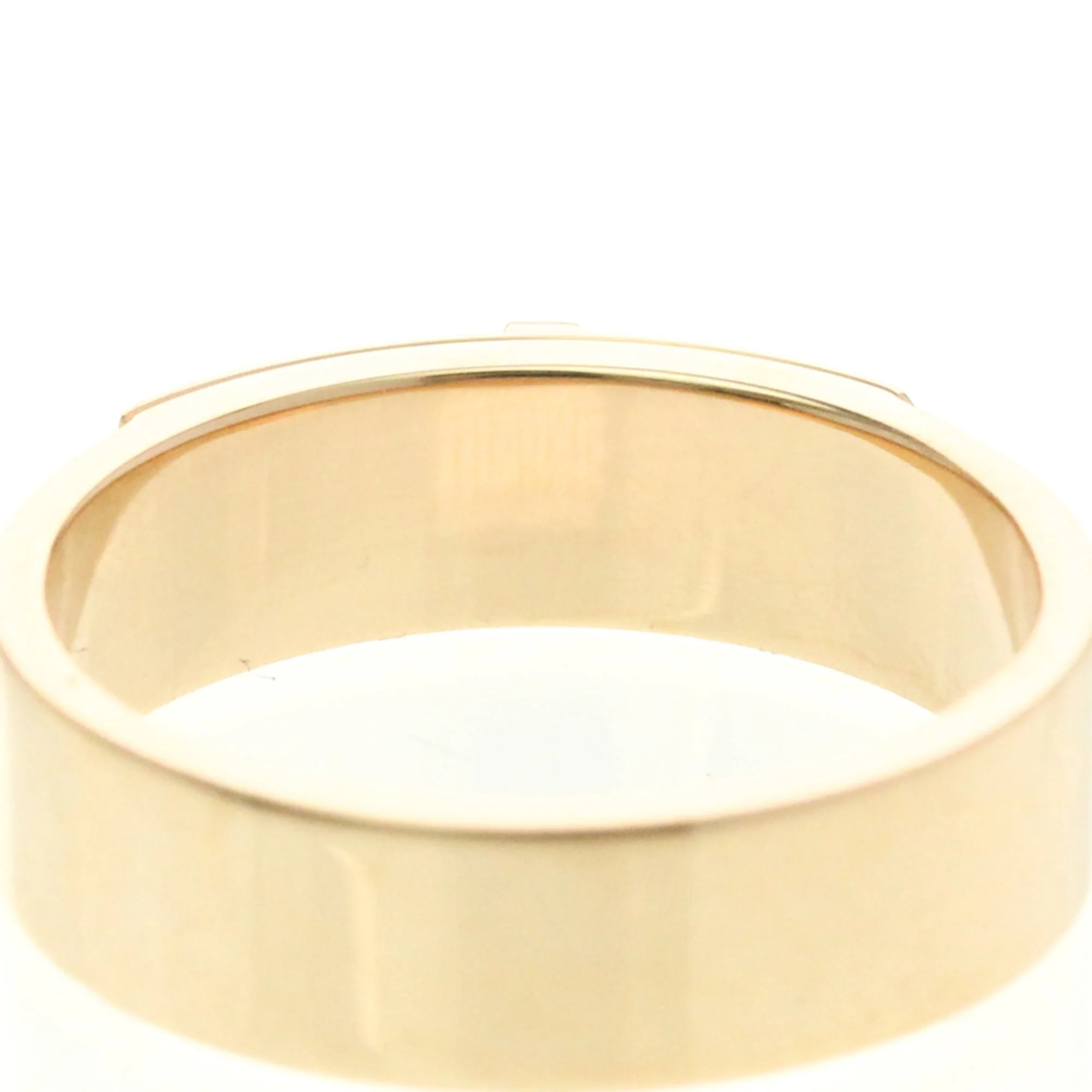 Band Ring 18K Rose Gold with Diamond - Image 6