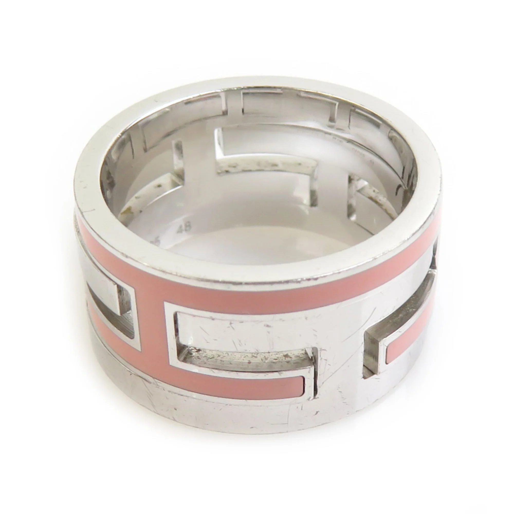 Band Ring Enamel and Sterling Silver - Image 2
