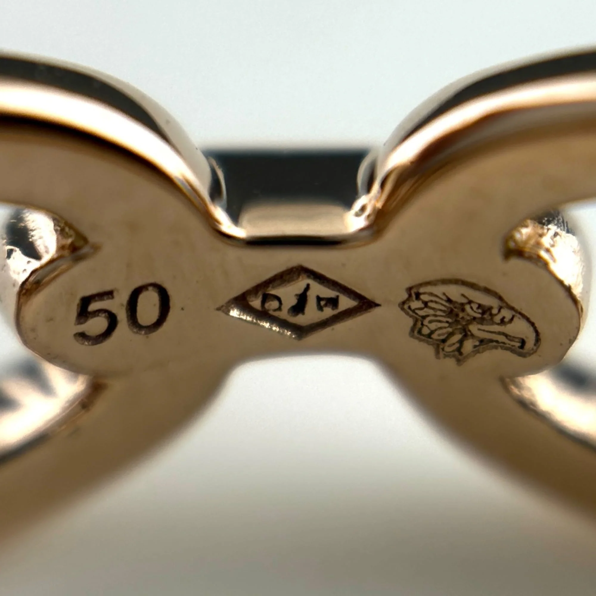 Chaine d'Ancre Ring 18K Rose Gold - Image 6