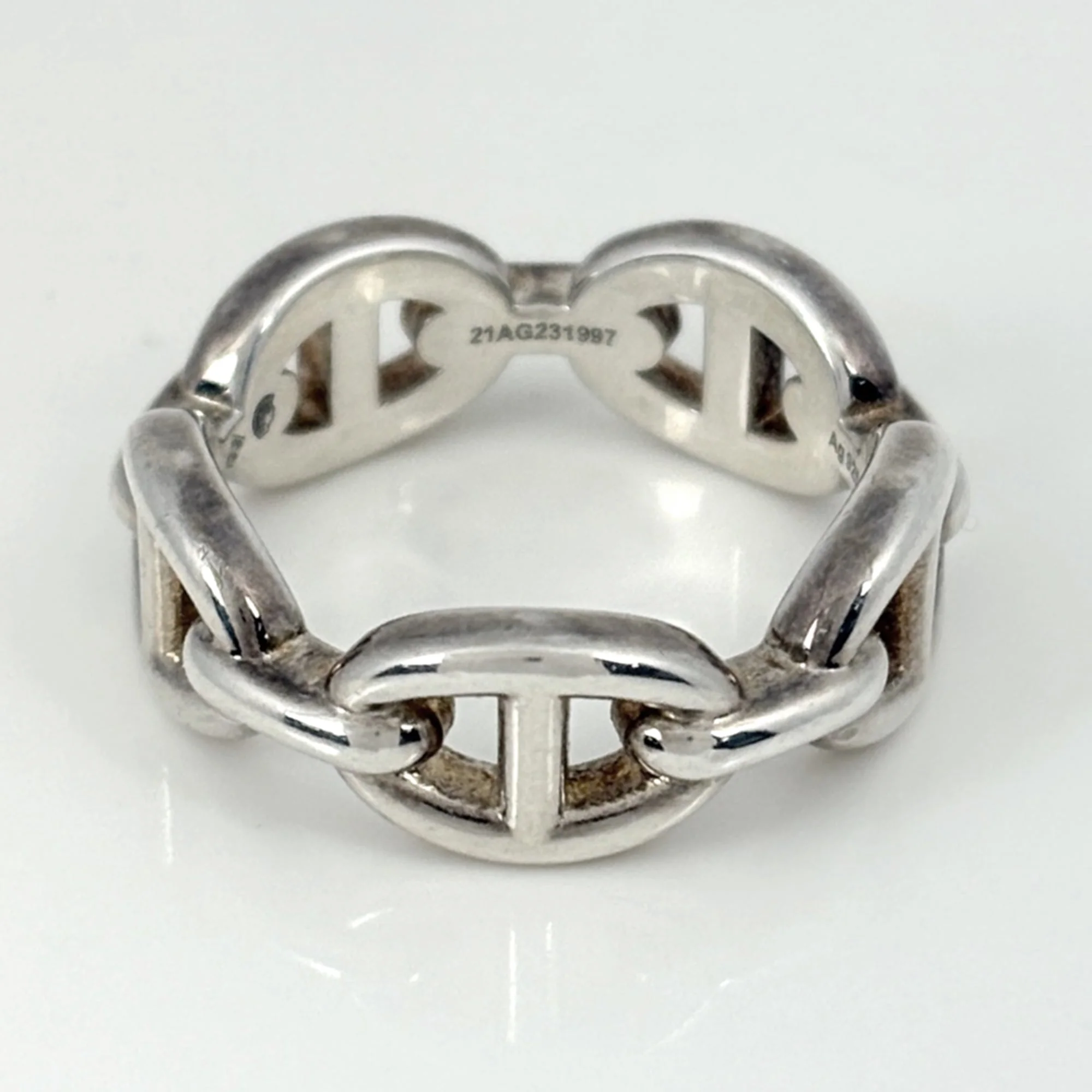 Chaine d'Ancre Ring Sterling Silver - Image 3