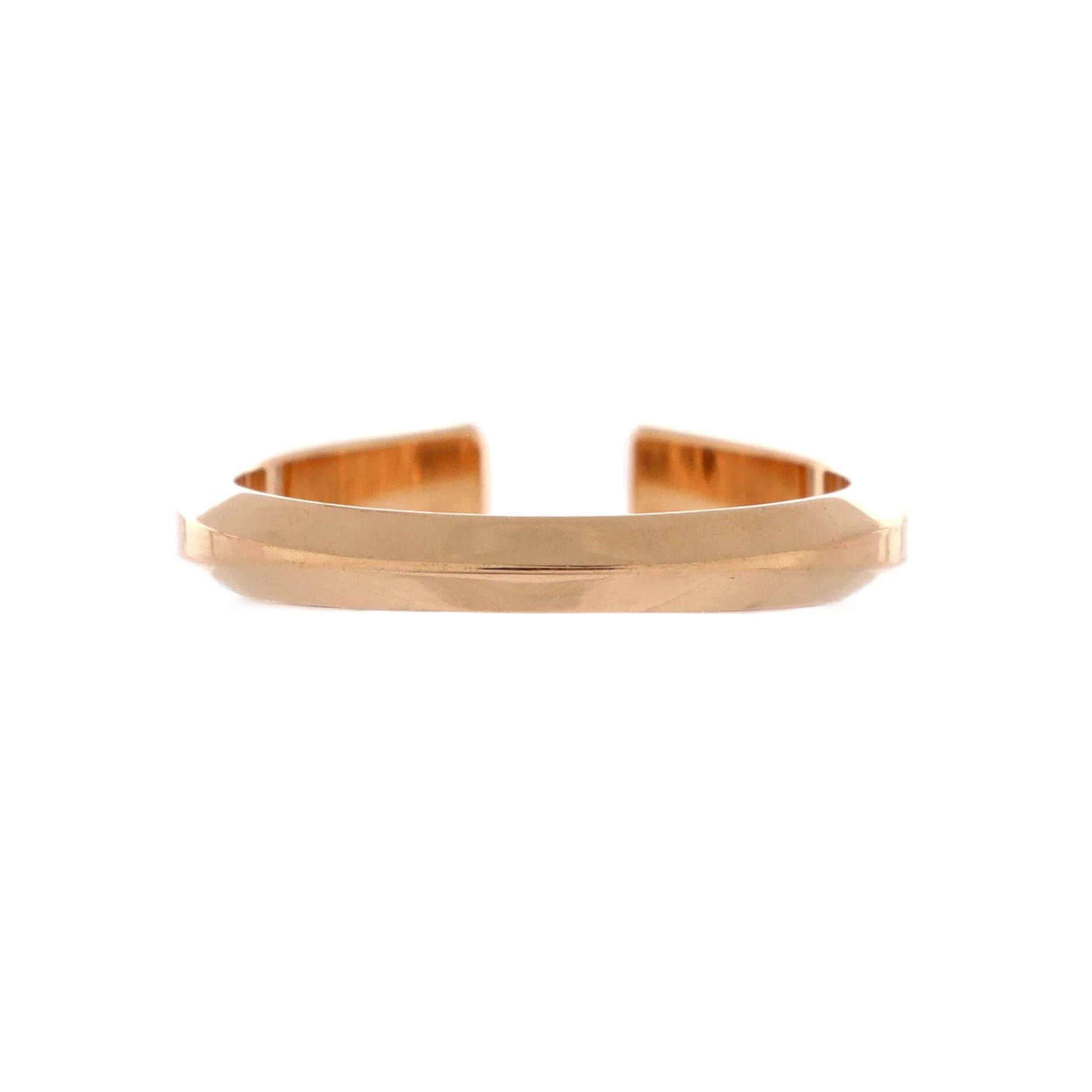 Clou de Forge Ring 18K Rose Gold with Diamonds Small - Image 3