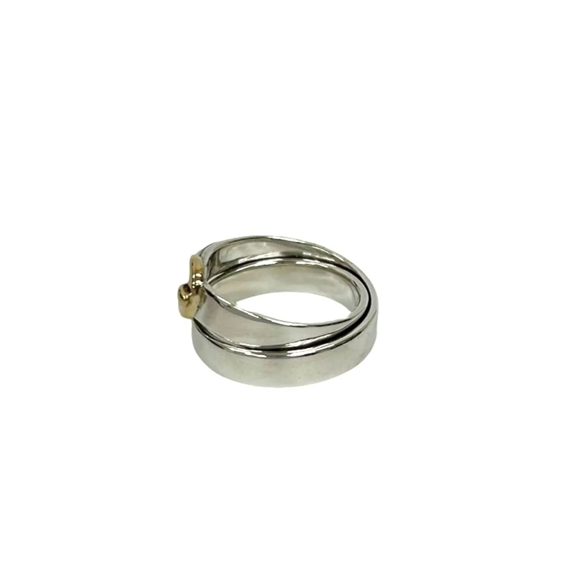 Double True Ring 18K Yellow Gold and Sterling Silver - Image 4