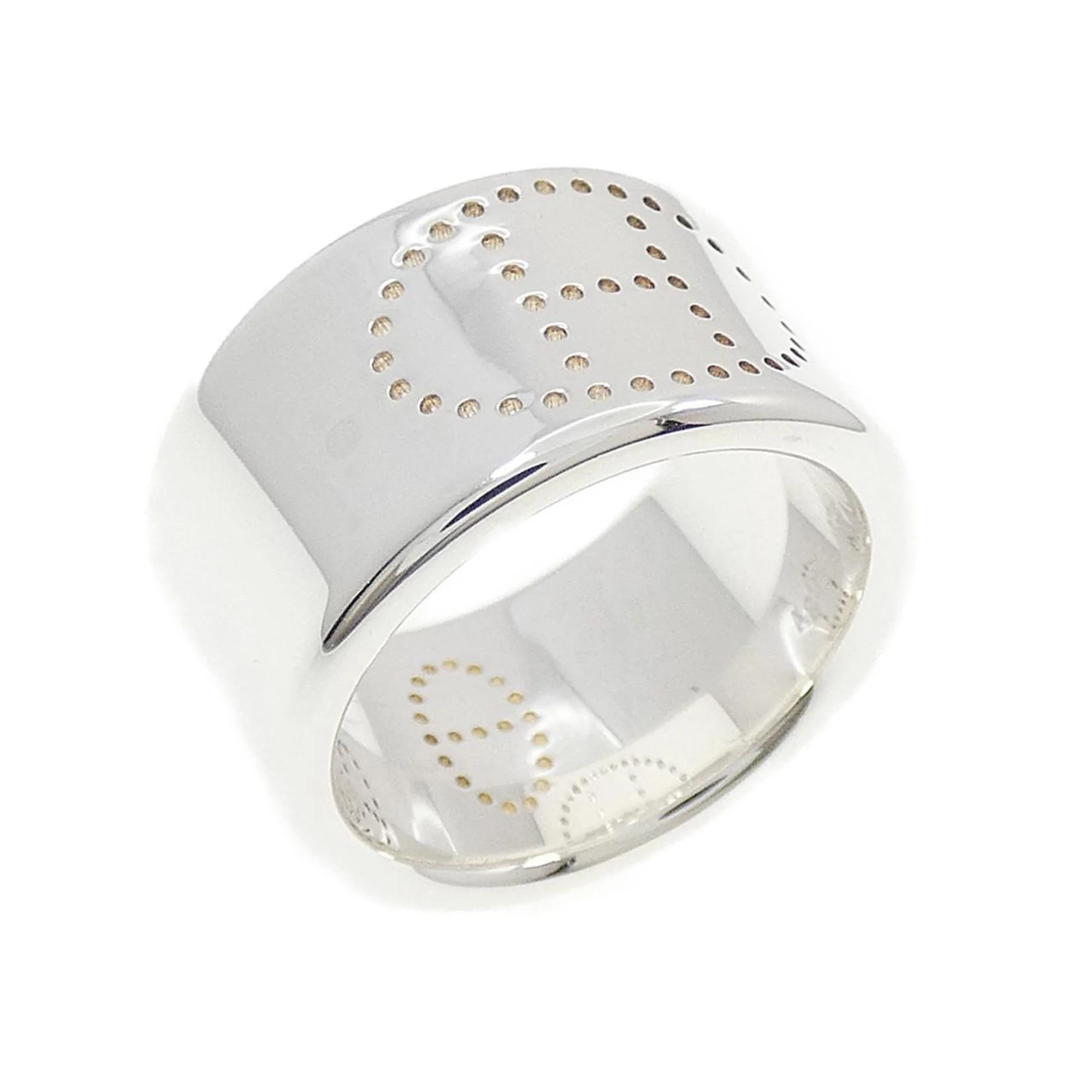 Eclipse Ribbon Ring Sterling Silver