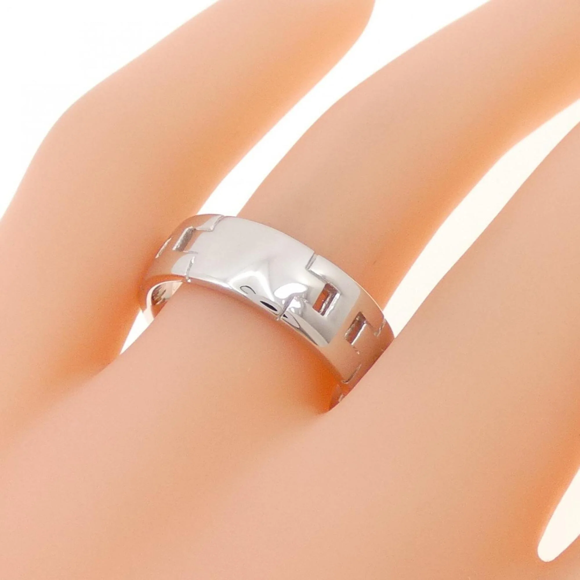 Hercules Grand Model Ring 18K White Gold - Image 4