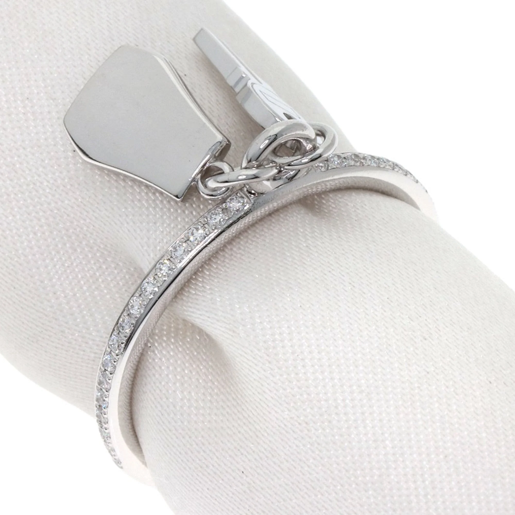 Kelly Clochette Ring 18K White Gold with Diamond Mini - Image 2