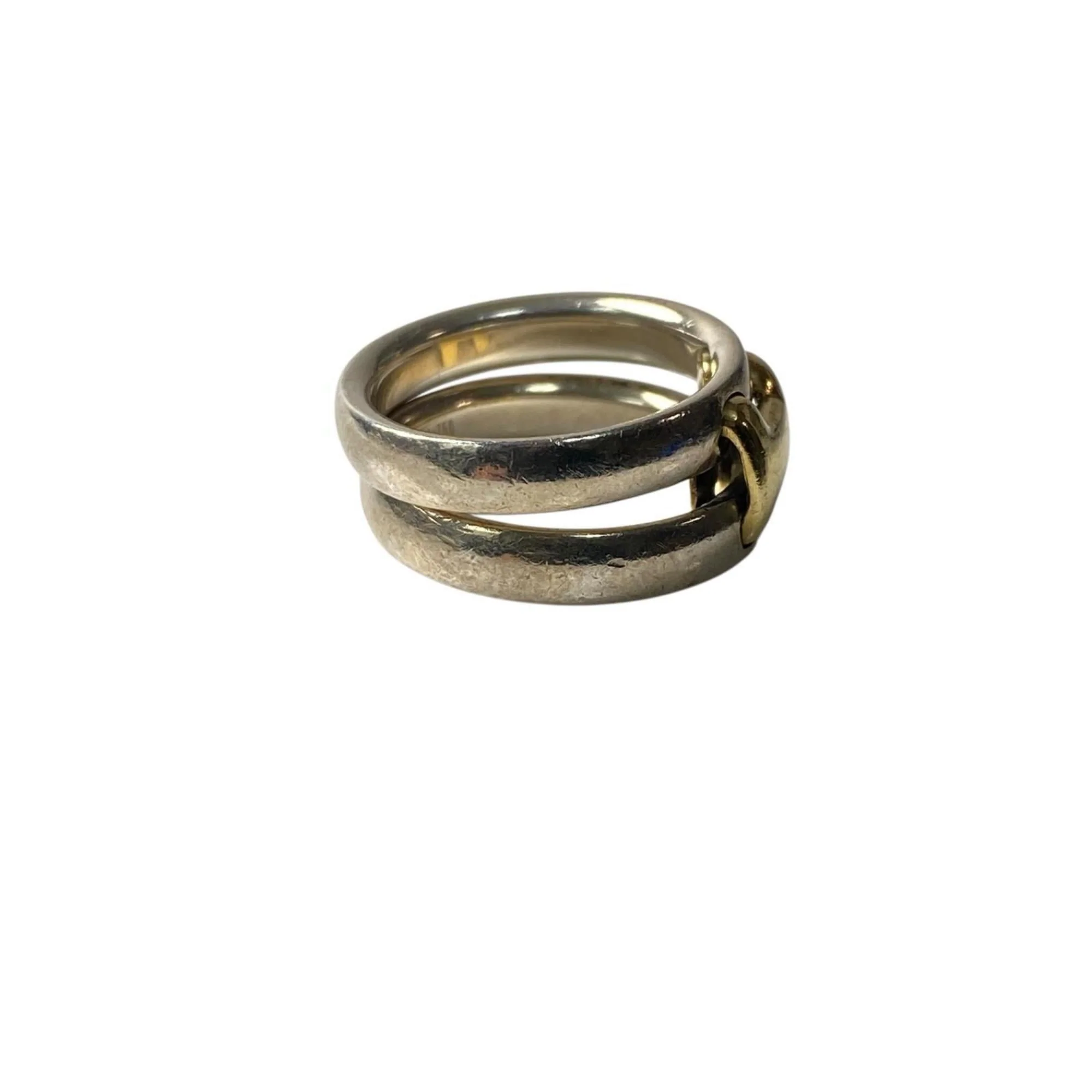 Olympe Ring 18K Yellow Gold and Sterling Silver - Image 2