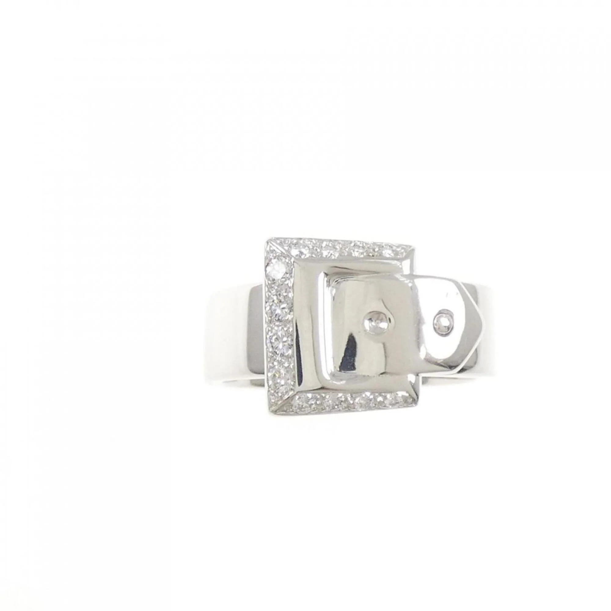 Ring 18K White Gold with Diamond - Image 2