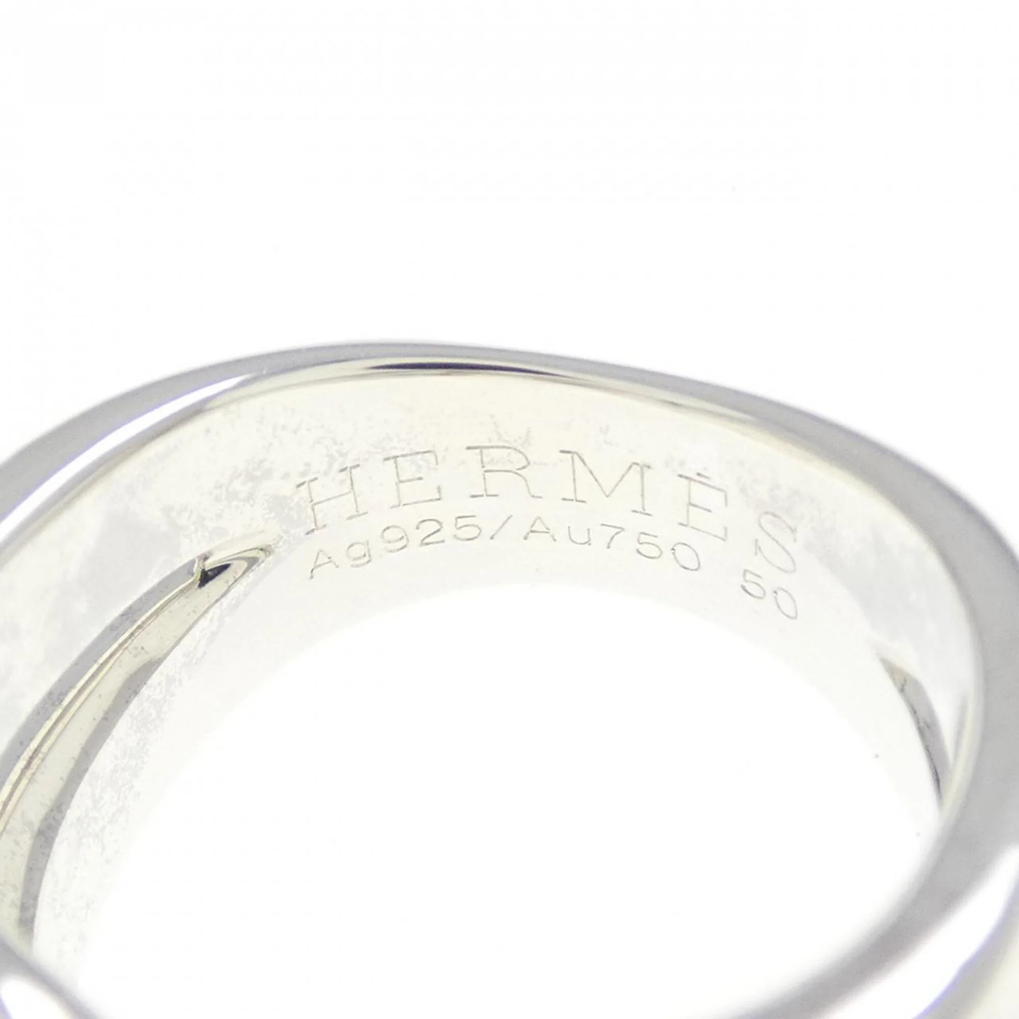 Ring Sterling Silver and 18K Yellow Gold - Image 4