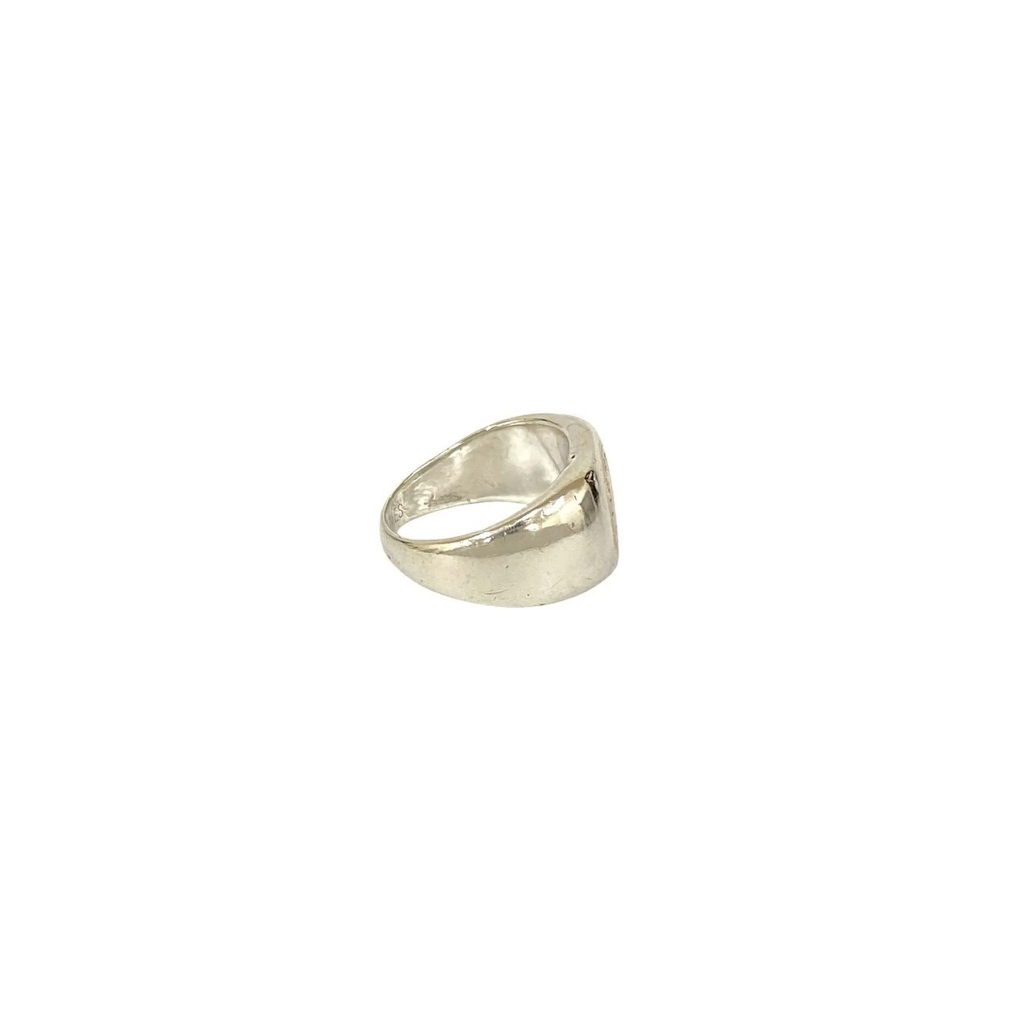 Sellier Ring 18K Yellow Gold and Sterling Silver - Image 4