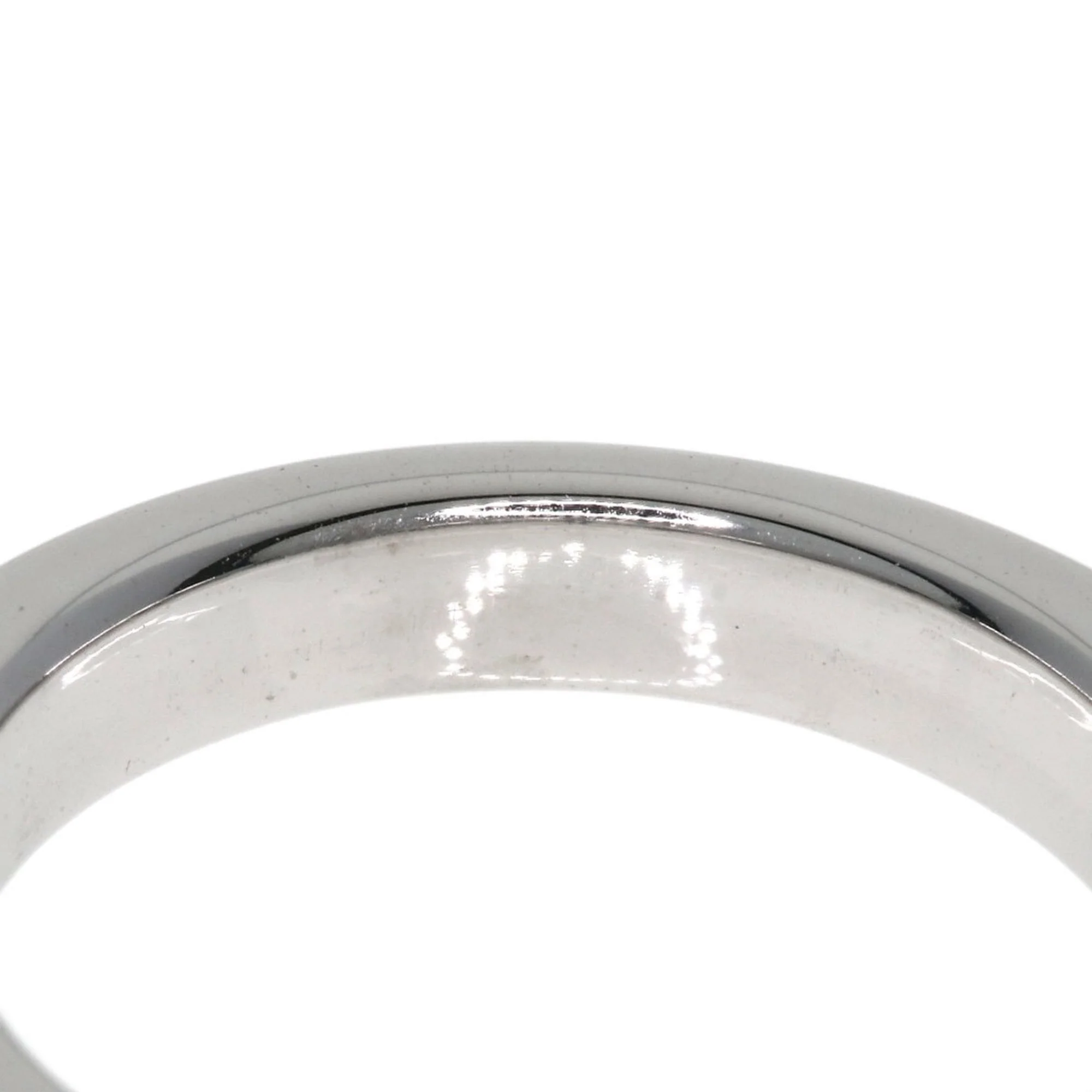 Band Ring 18K White Gold with Diamond - Image 9