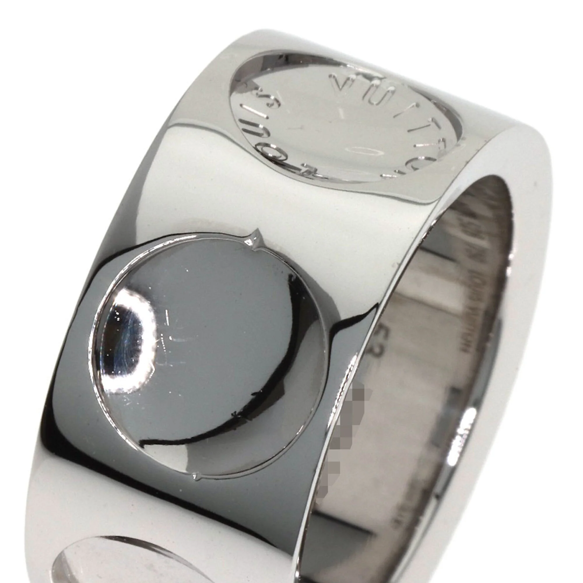 Band Ring 18K White Gold with Diamond - Image 8