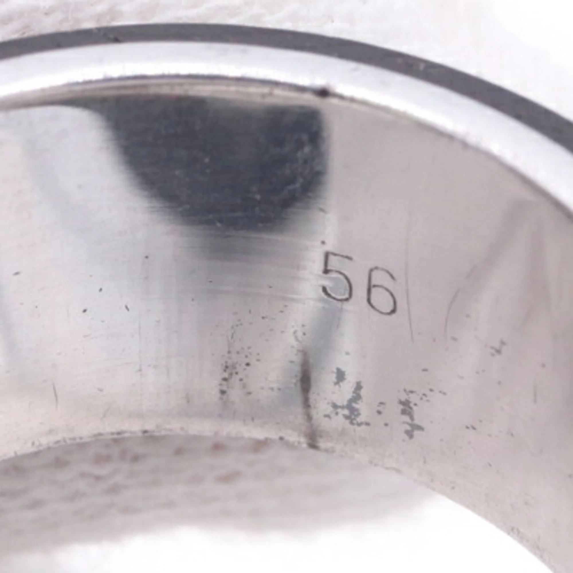 Damier Wood Band Ring Metal and Wood - Image 7