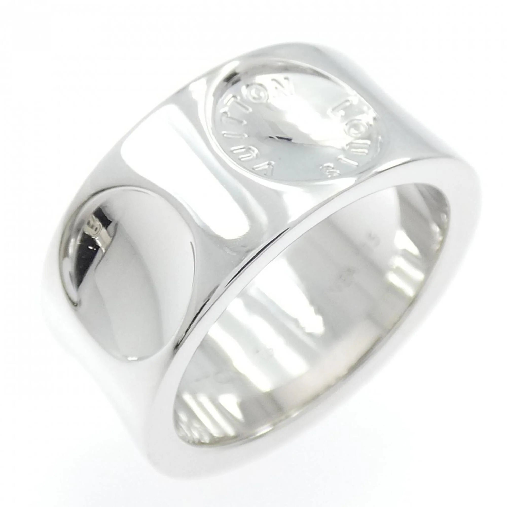 Petite Bague Empreinte Ring 18K White Gold