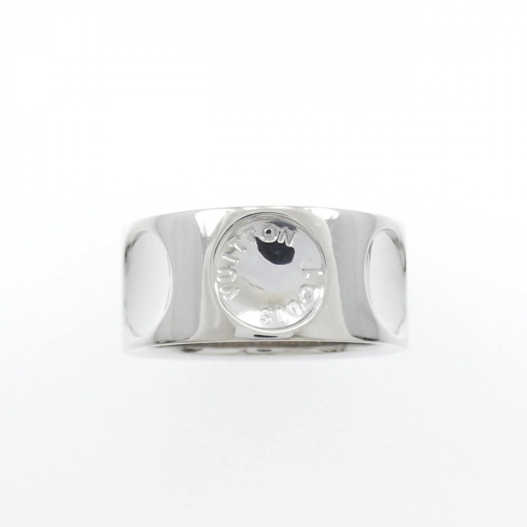 Petite Bague Empreinte Ring 18K White Gold - Image 2