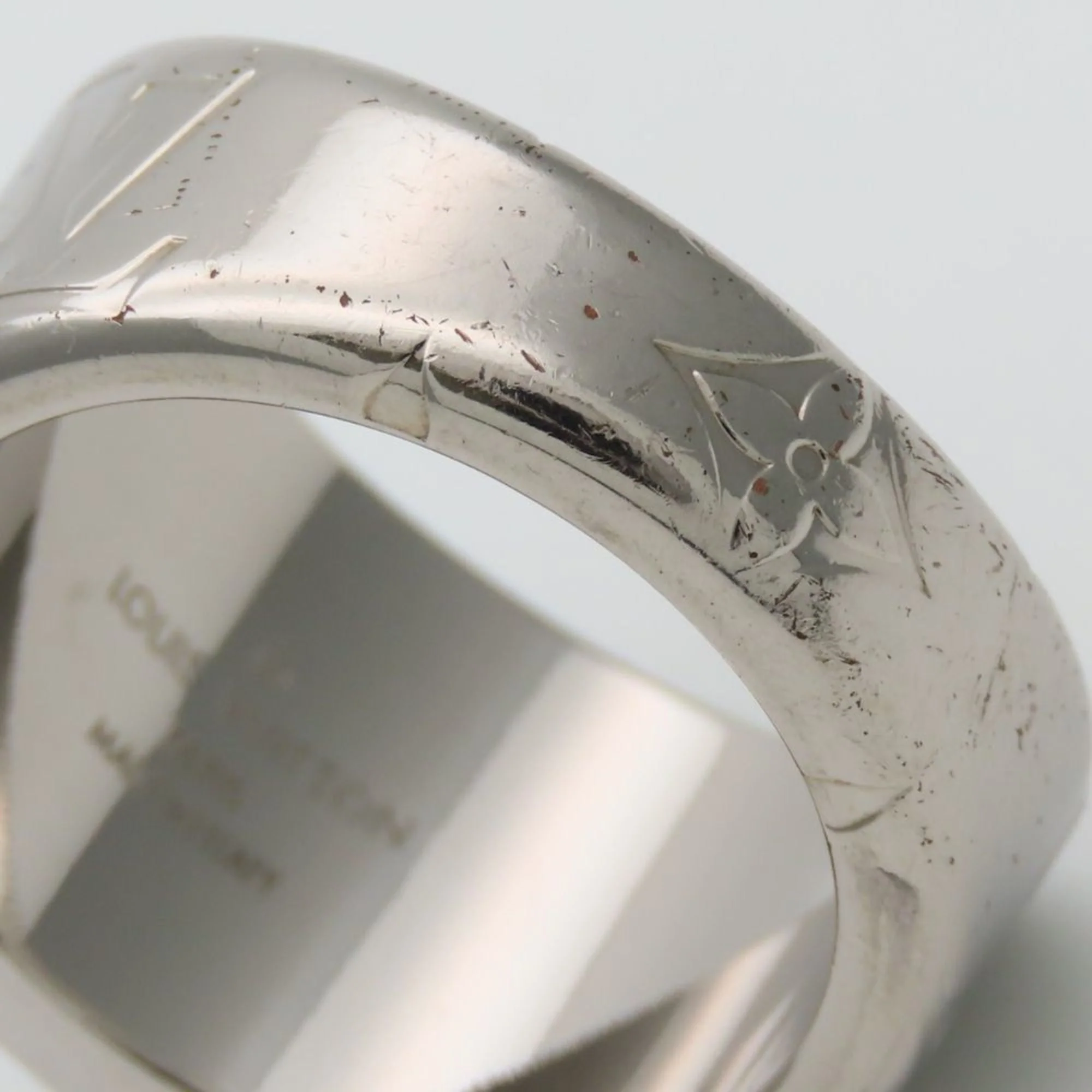 Signet Ring Metal Silver - Image 8