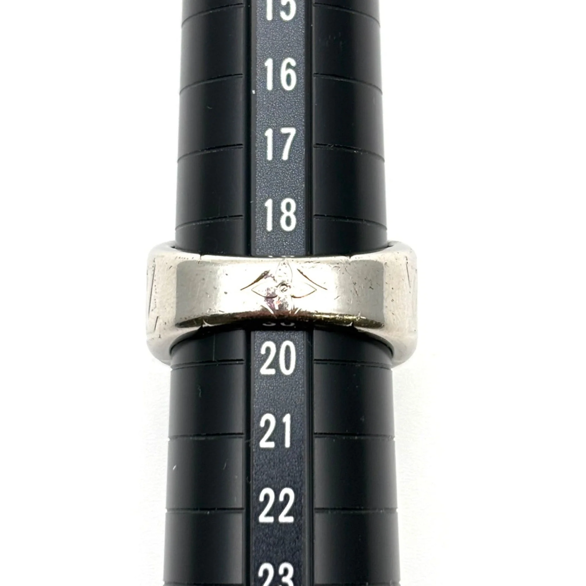 Signet Ring Metal Silver - Image 9