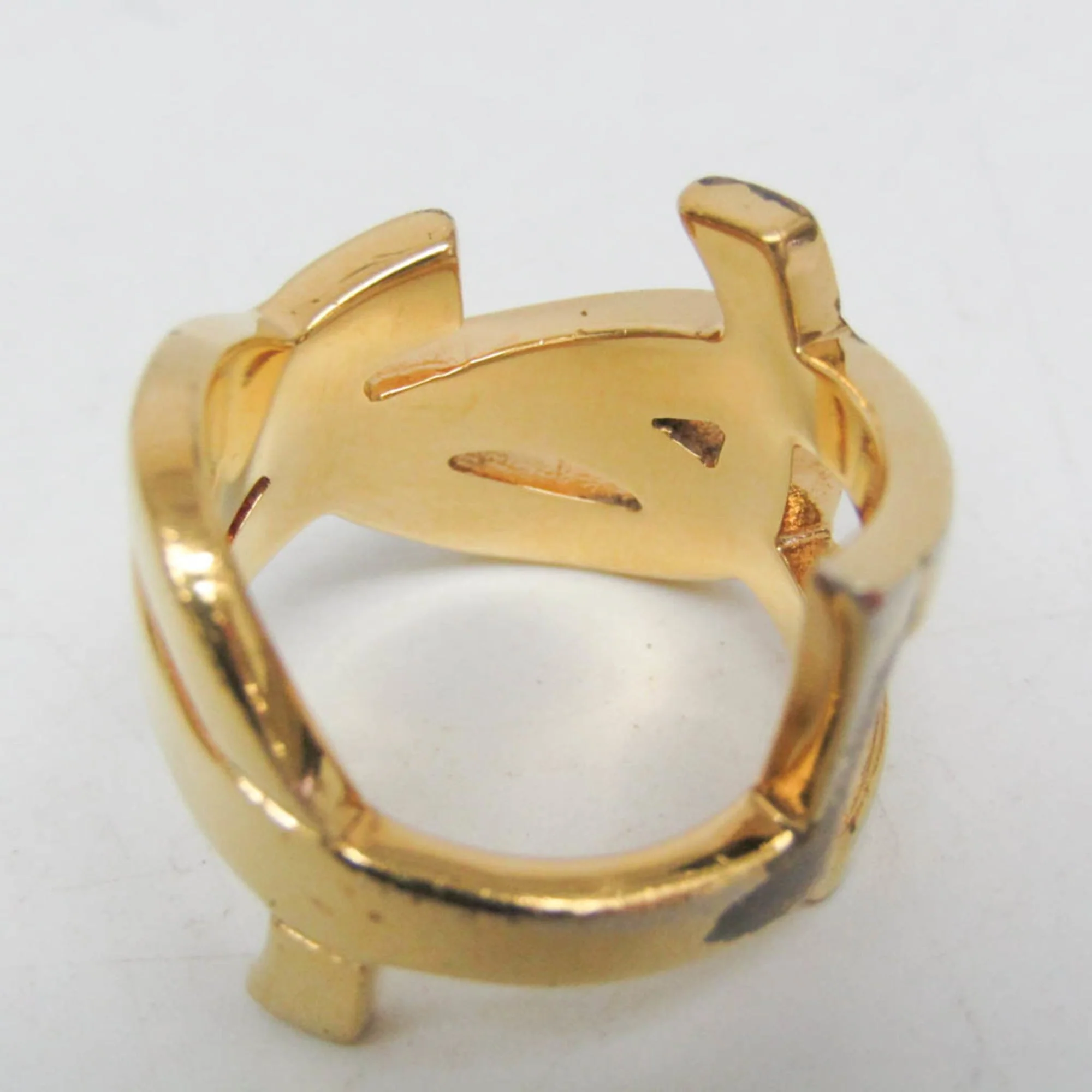 Opirium Twist Band Ring Gold Metal - Image 8