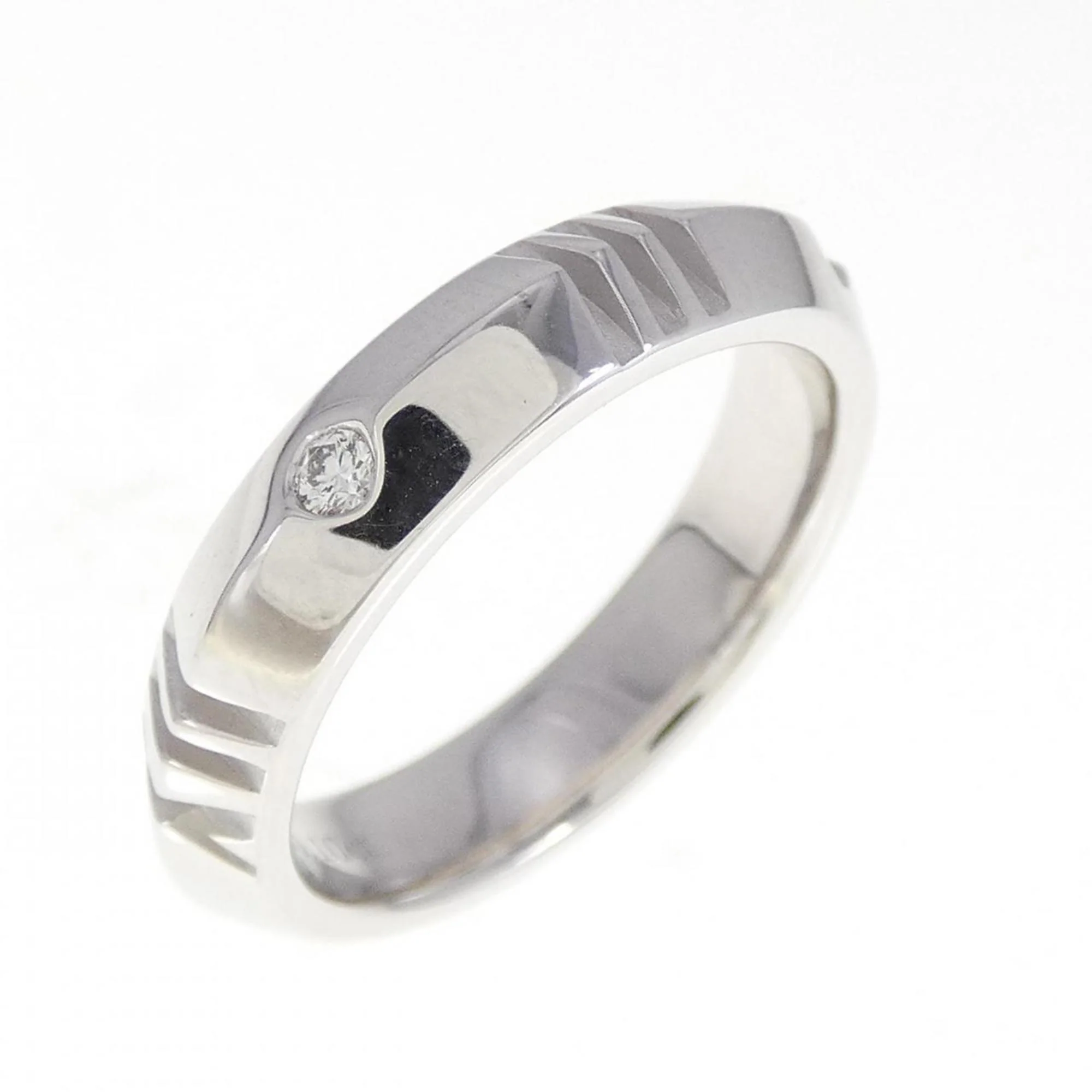 Atlas Ring 18K White Gold