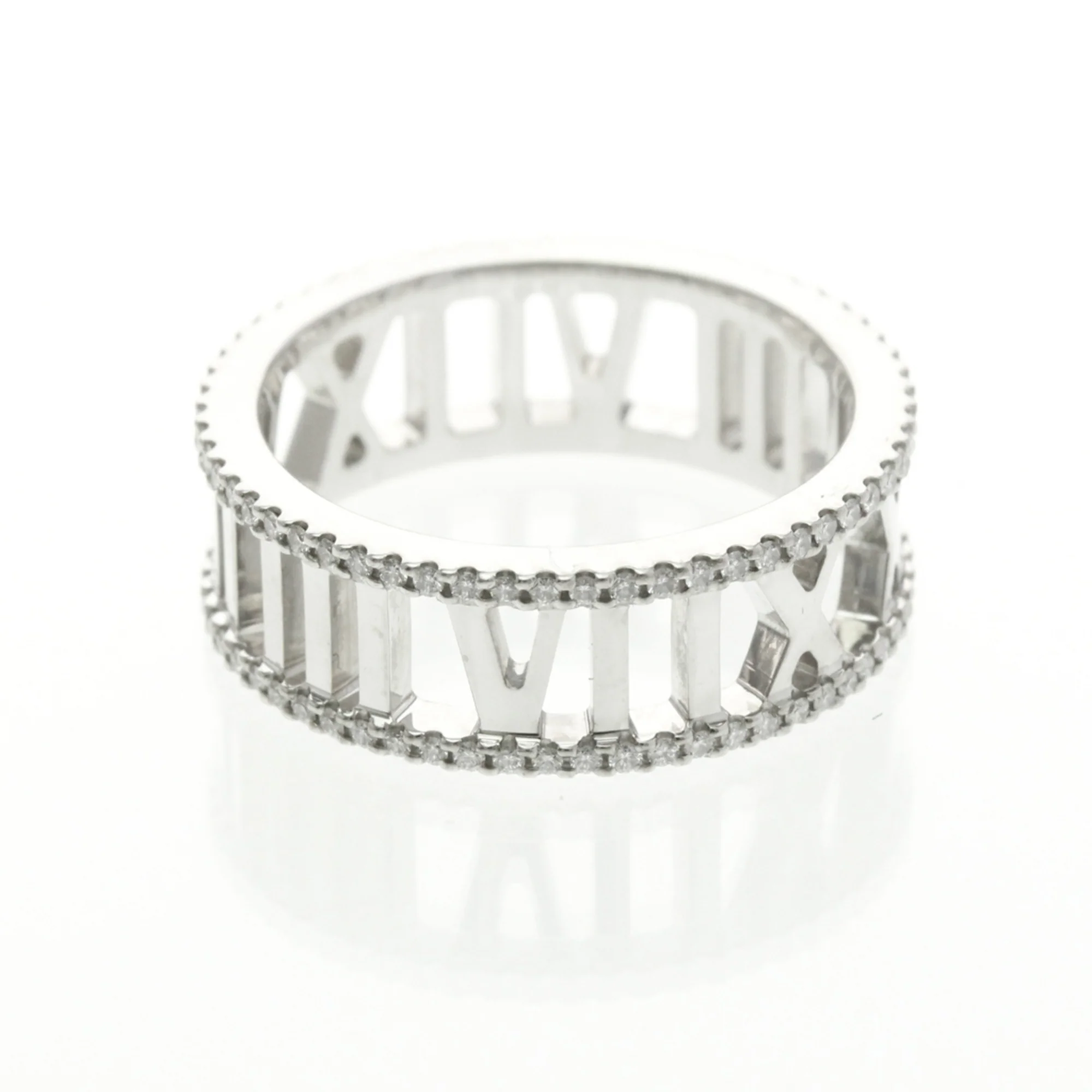 Atlas Ring Sterling Silver with 18K White Gold - Image 3