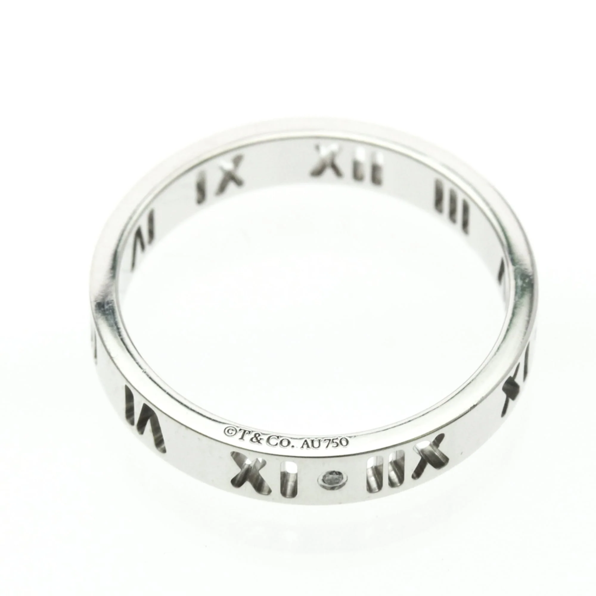Atlas Ring Sterling Silver with 18K White Gold - Image 9