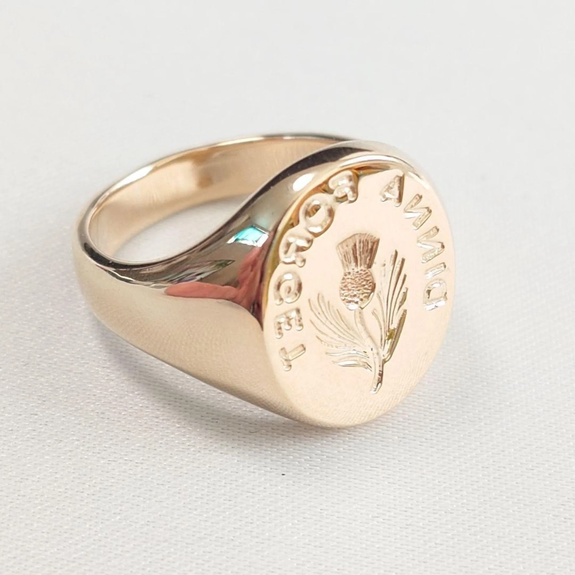 Band Ring 10K Gold - Image 2
