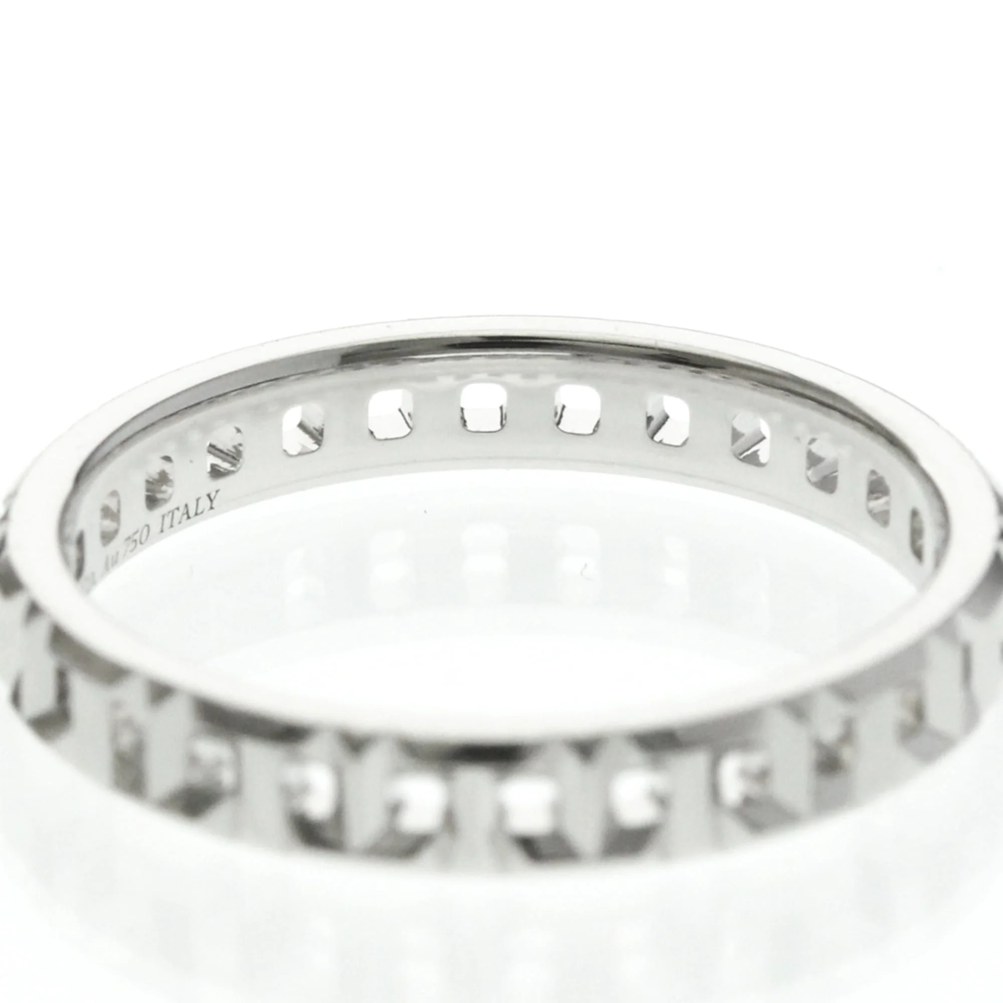 Band Ring 18K White Gold - Image 8