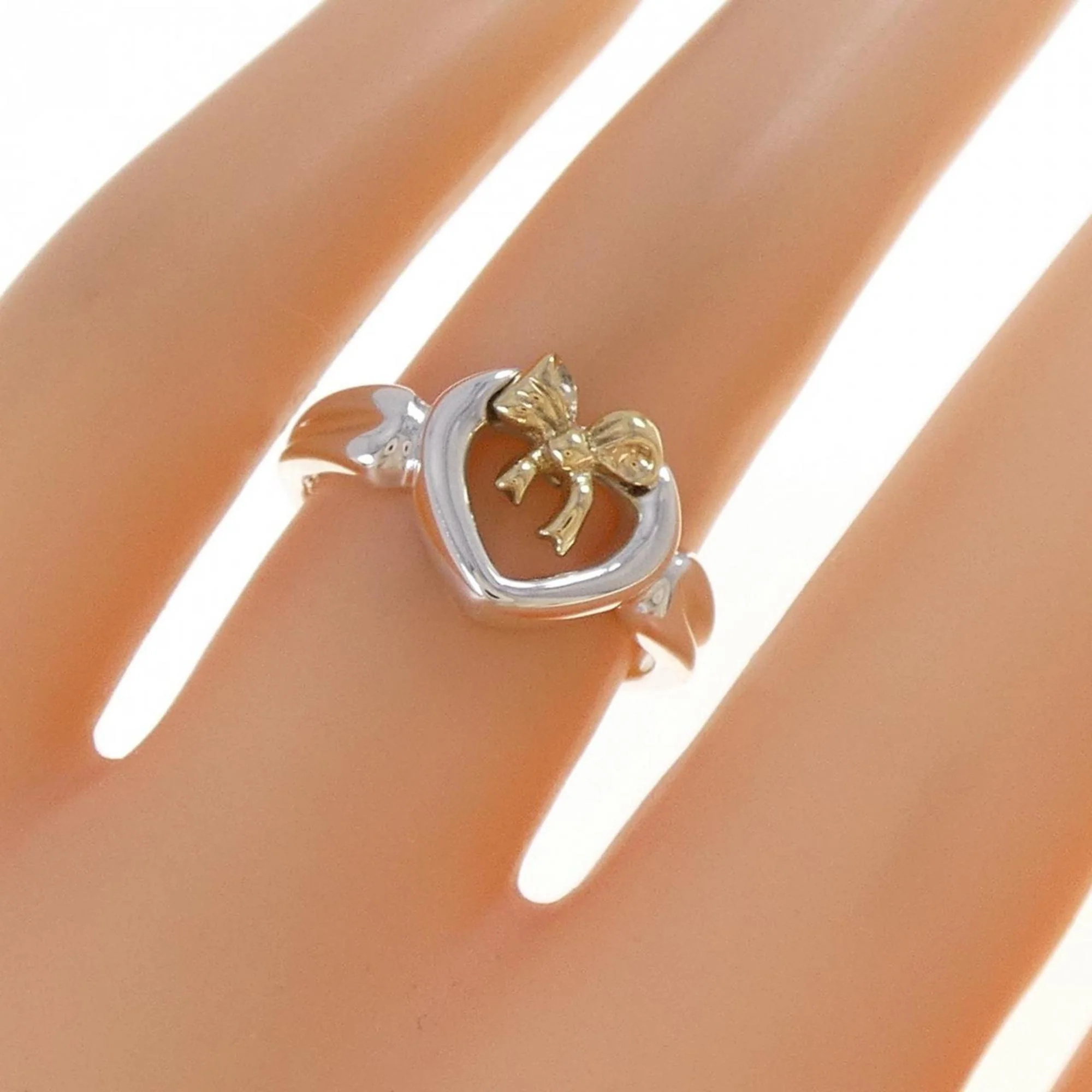 Band Ring Sterling Silver and 18K Yellow Gold - Image 5
