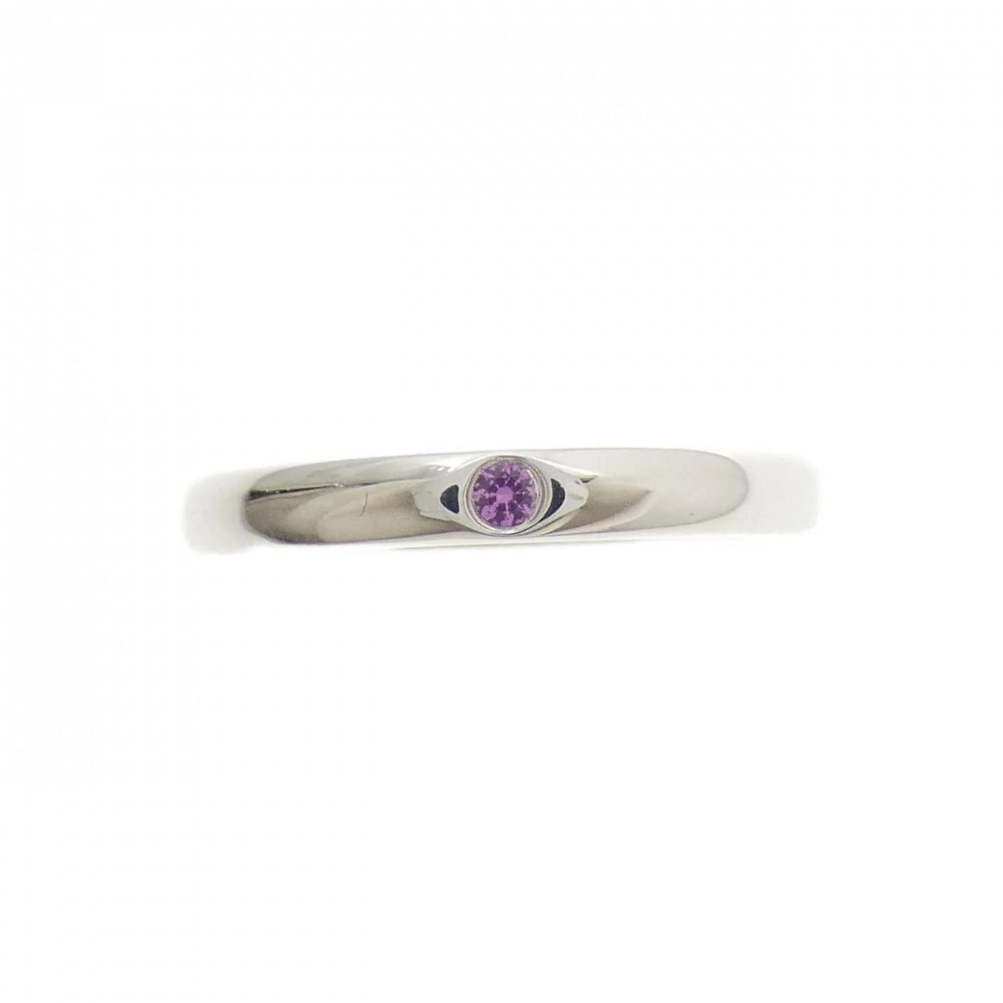 Band Ring Sterling Silver with Sapphire - Image 2