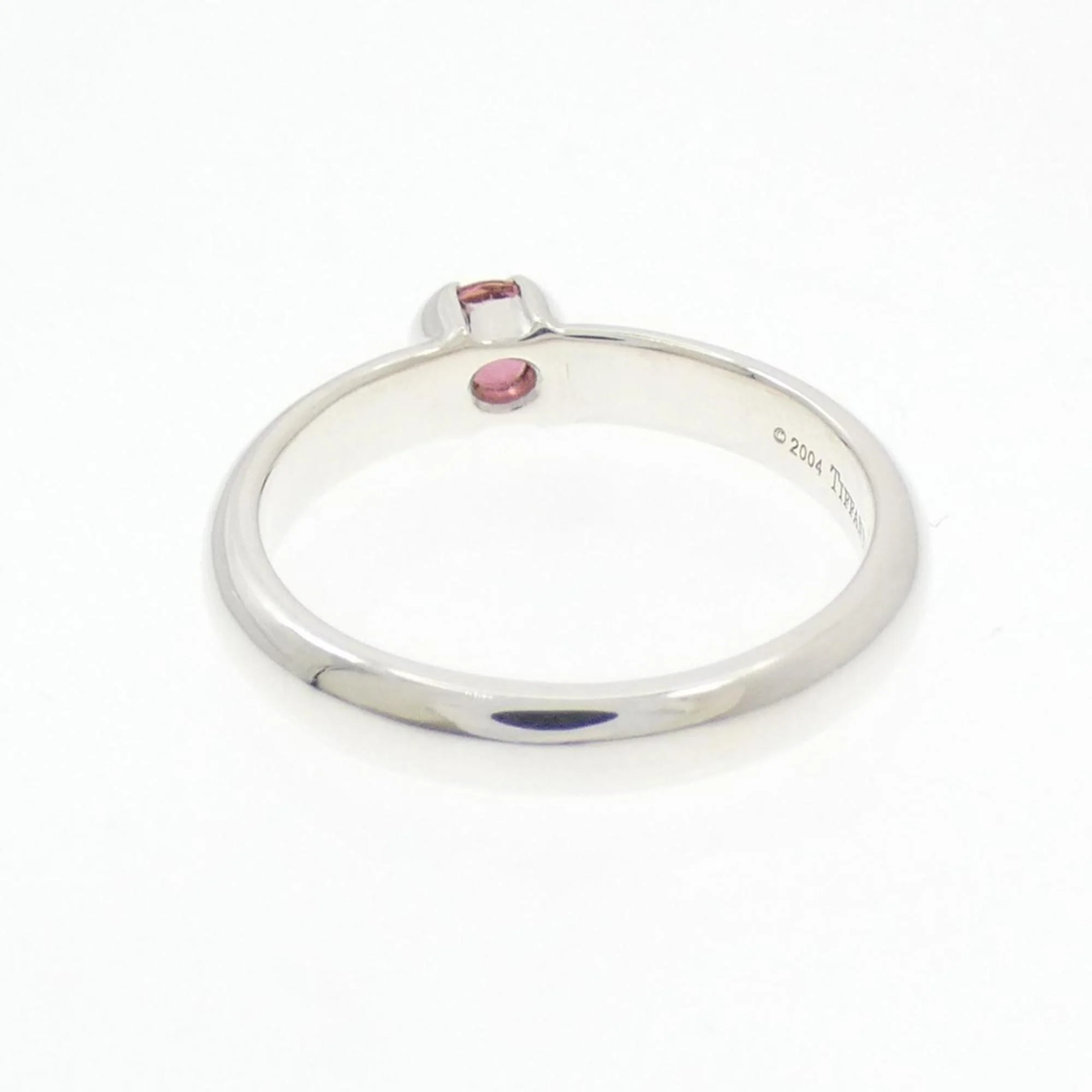 Band Ring Sterling Silver with Tourmaline - Image 3