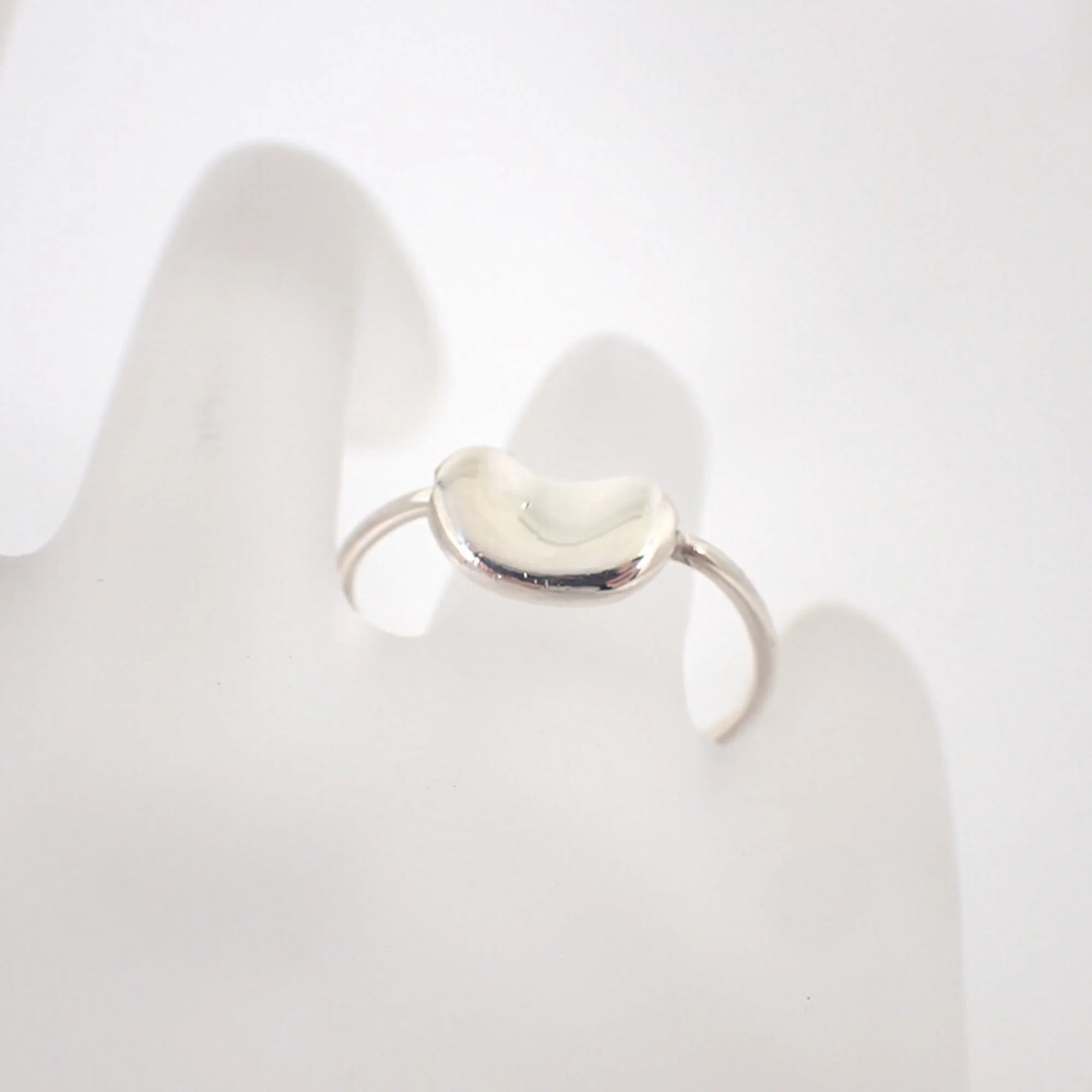 Bean Ring Sterling Silver - Image 5