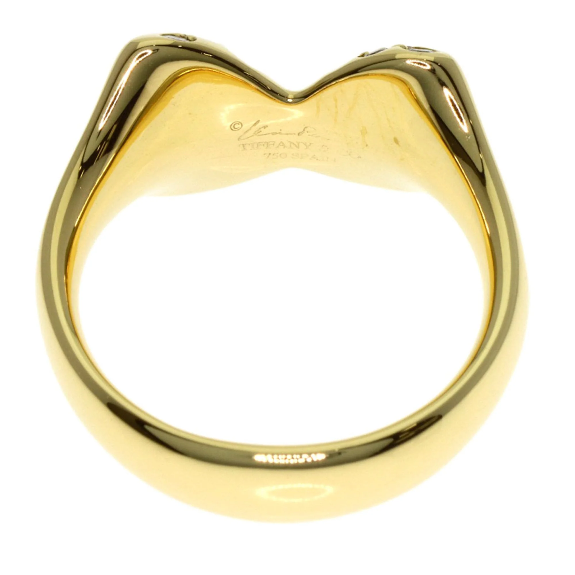 Butterfly Peretti Ring 18K Yellow Gold - Image 4