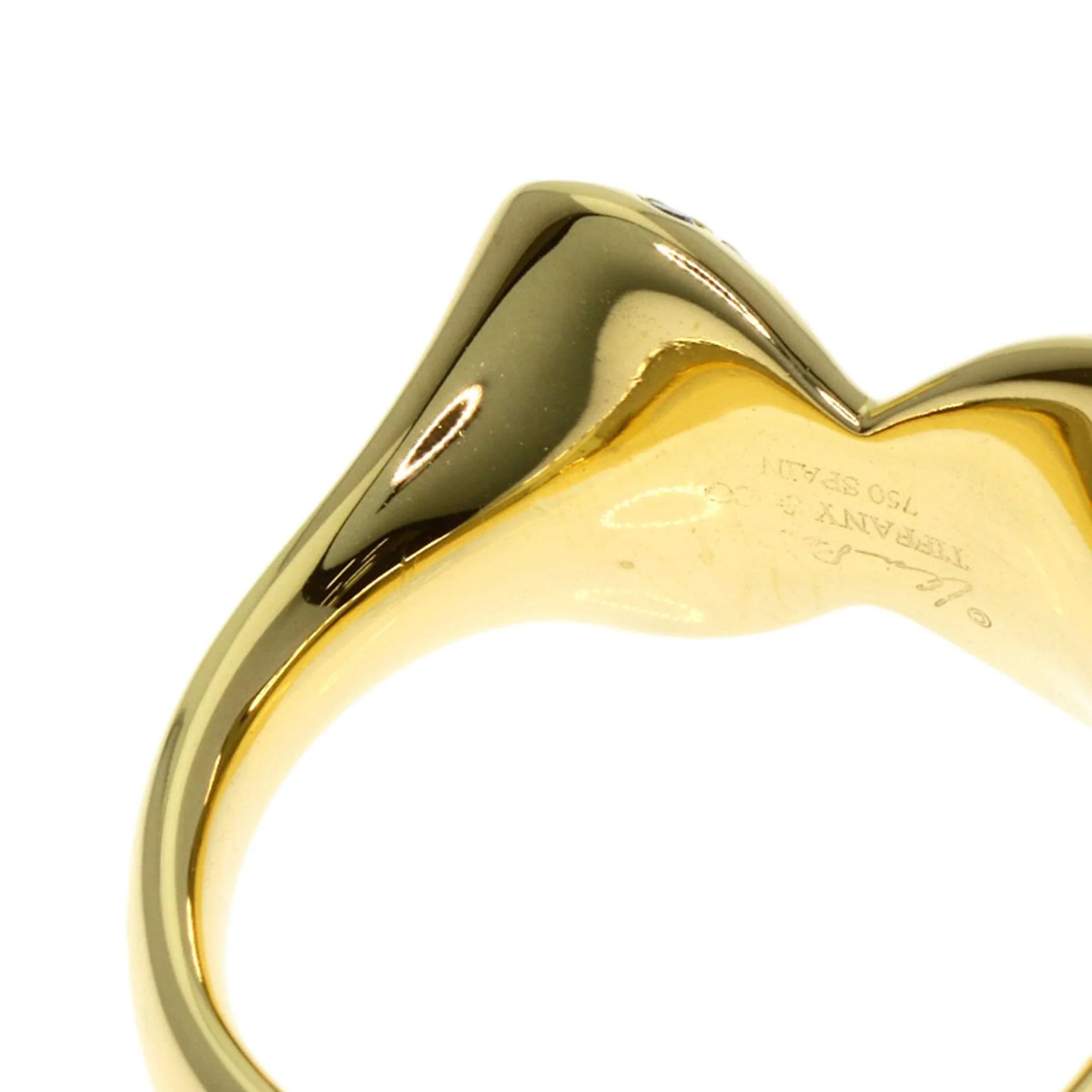 Butterfly Peretti Ring 18K Yellow Gold - Image 8