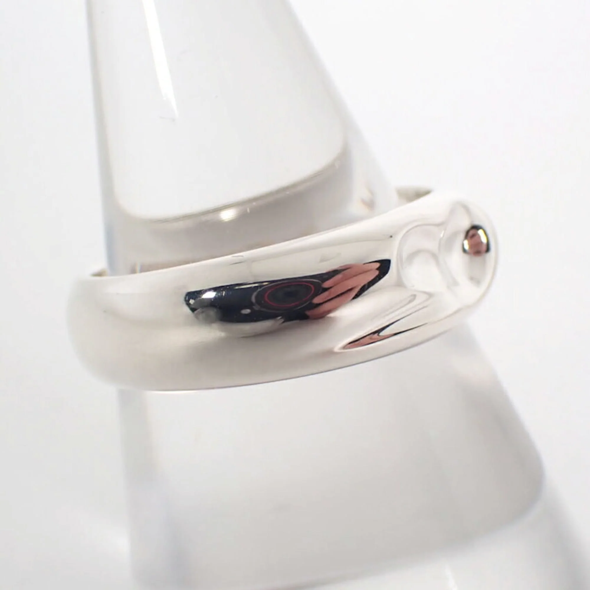 Carved Heart Ring Sterling Silver - Image 3