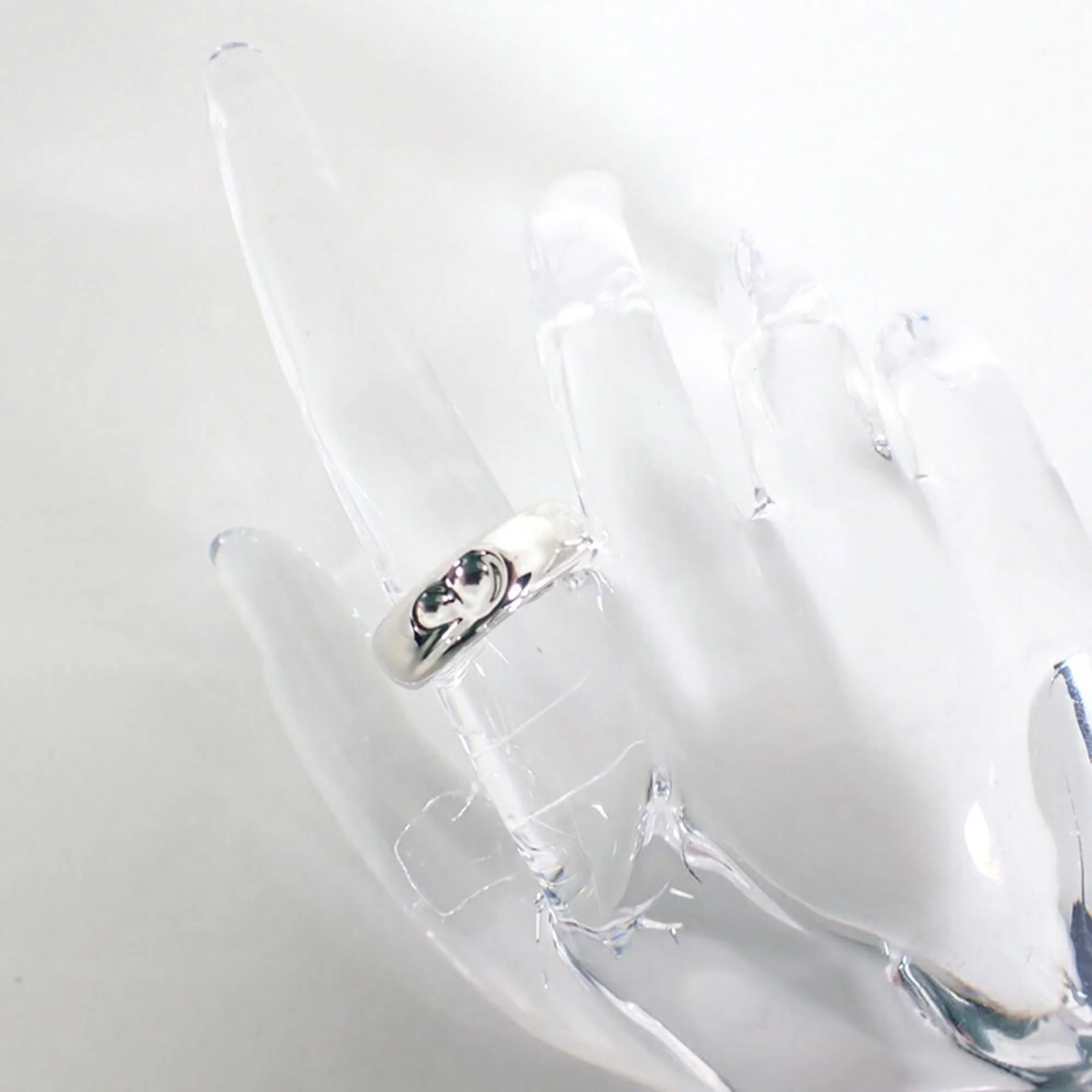 Carved Heart Ring Sterling Silver - Image 5