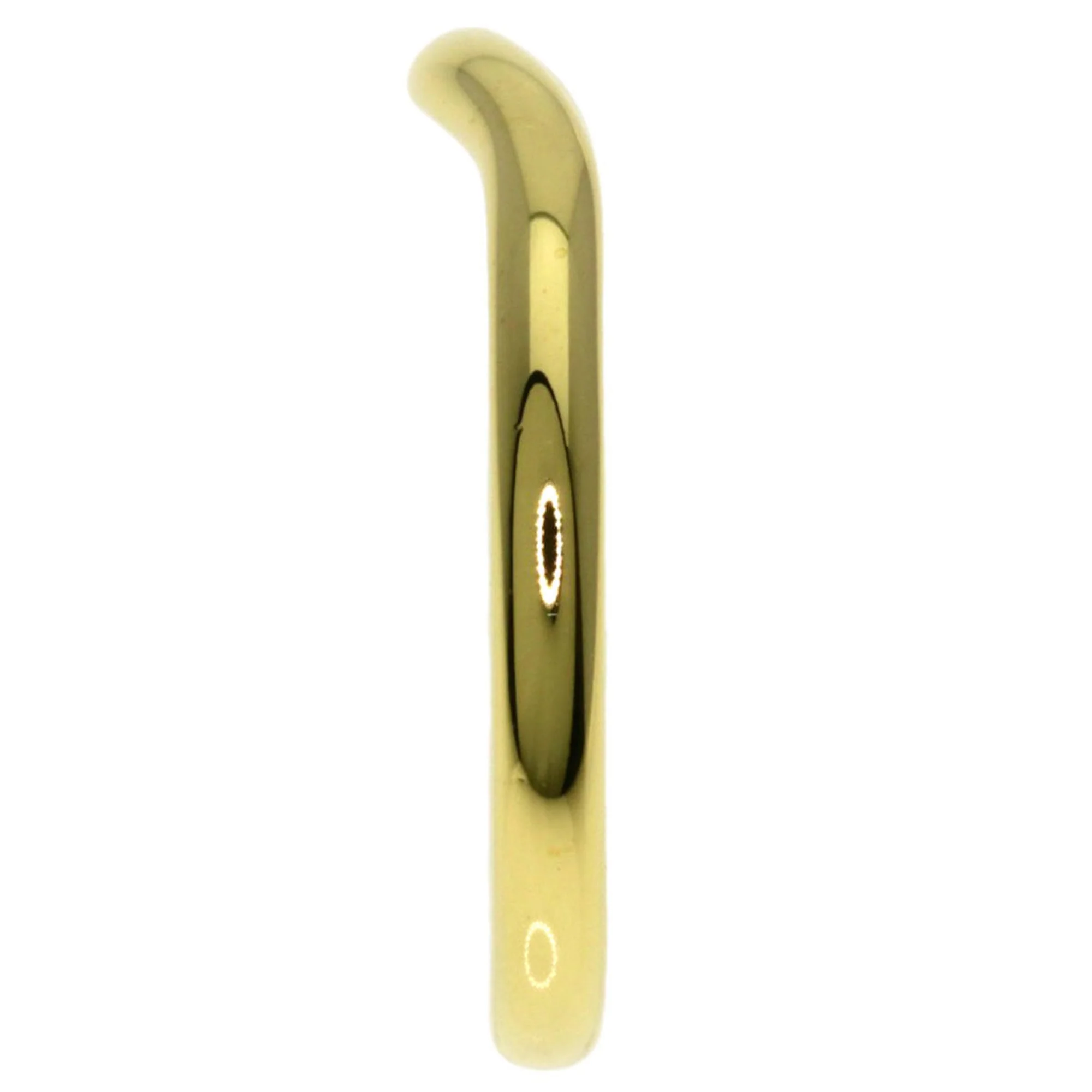 Curved Band Ring 18K Yellow Gold - Image 3