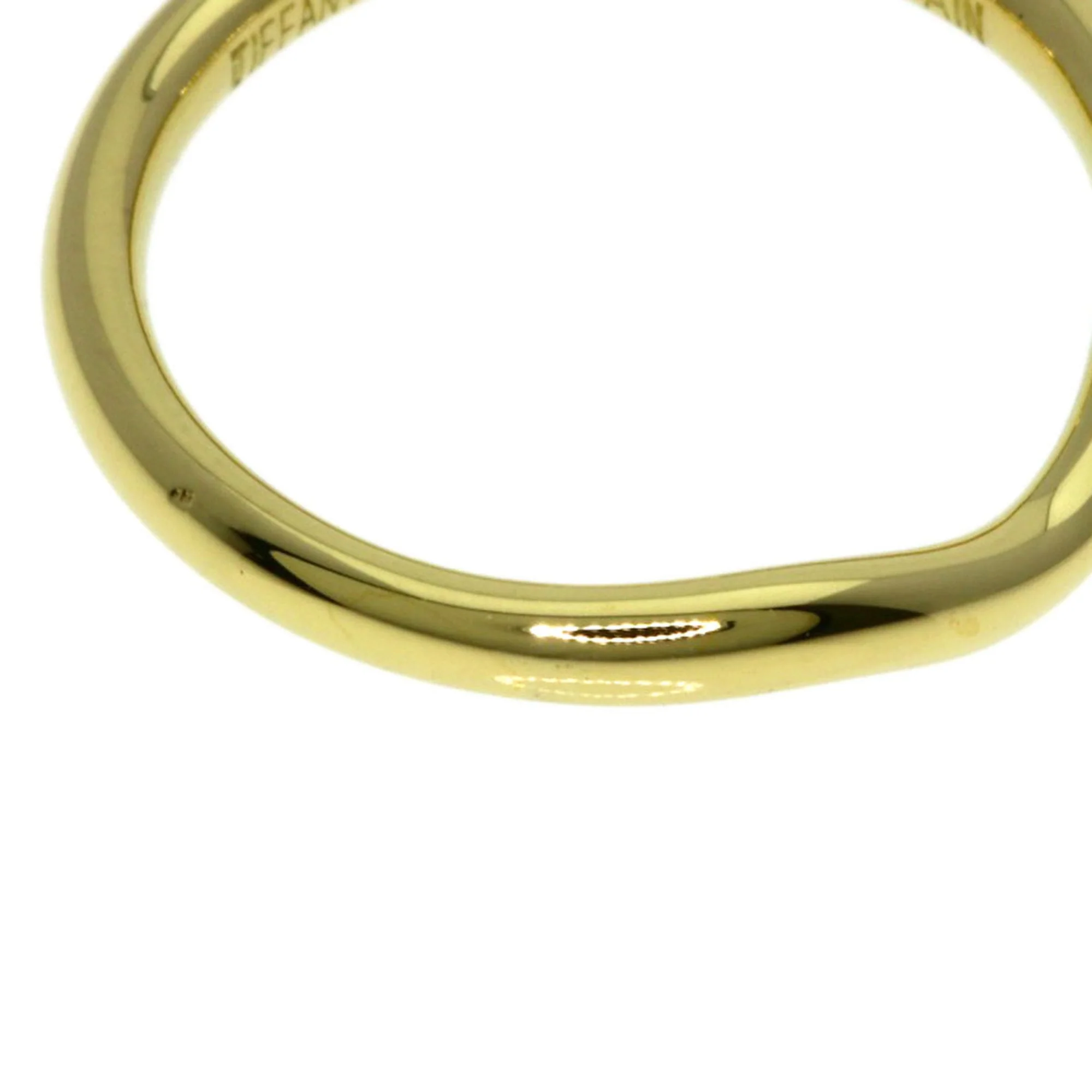 Curved Band Ring 18K Yellow Gold - Image 7