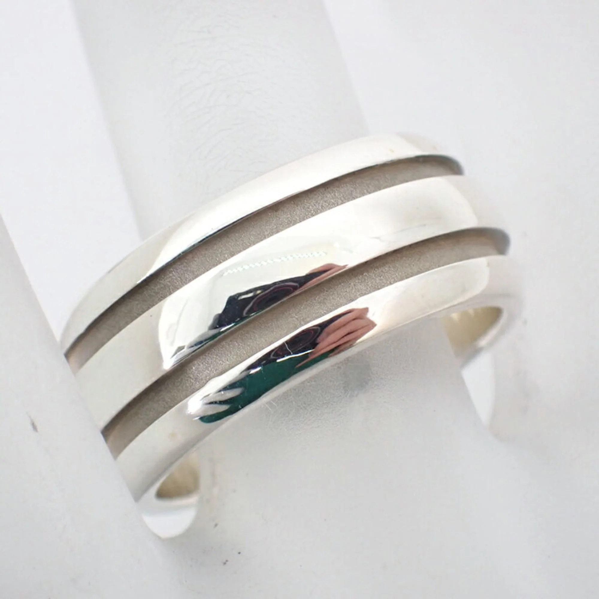 Double Line Ring Sterling Silver - Image 5