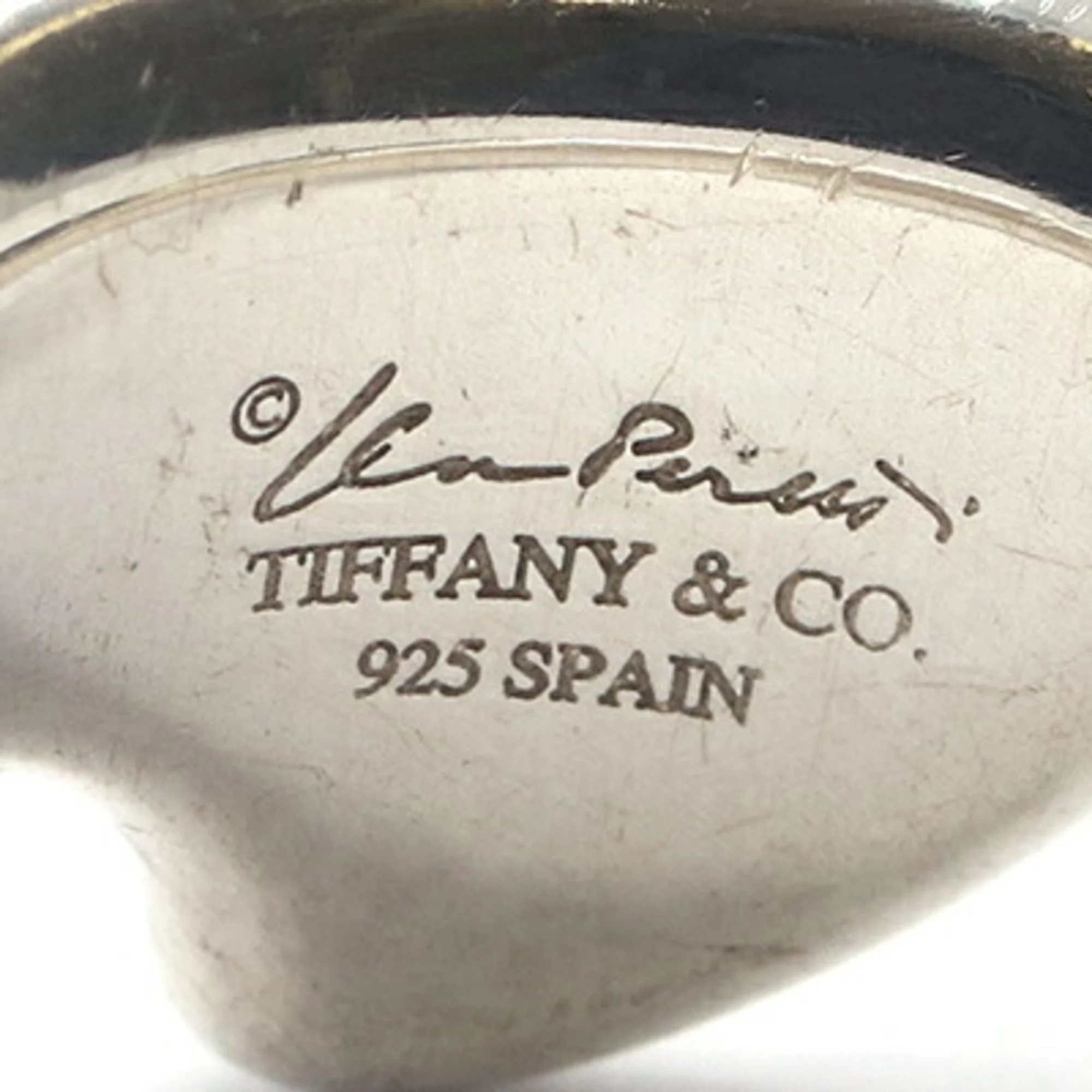 Elsa Peretti Ring Sterling Silver 10mm - Image 4
