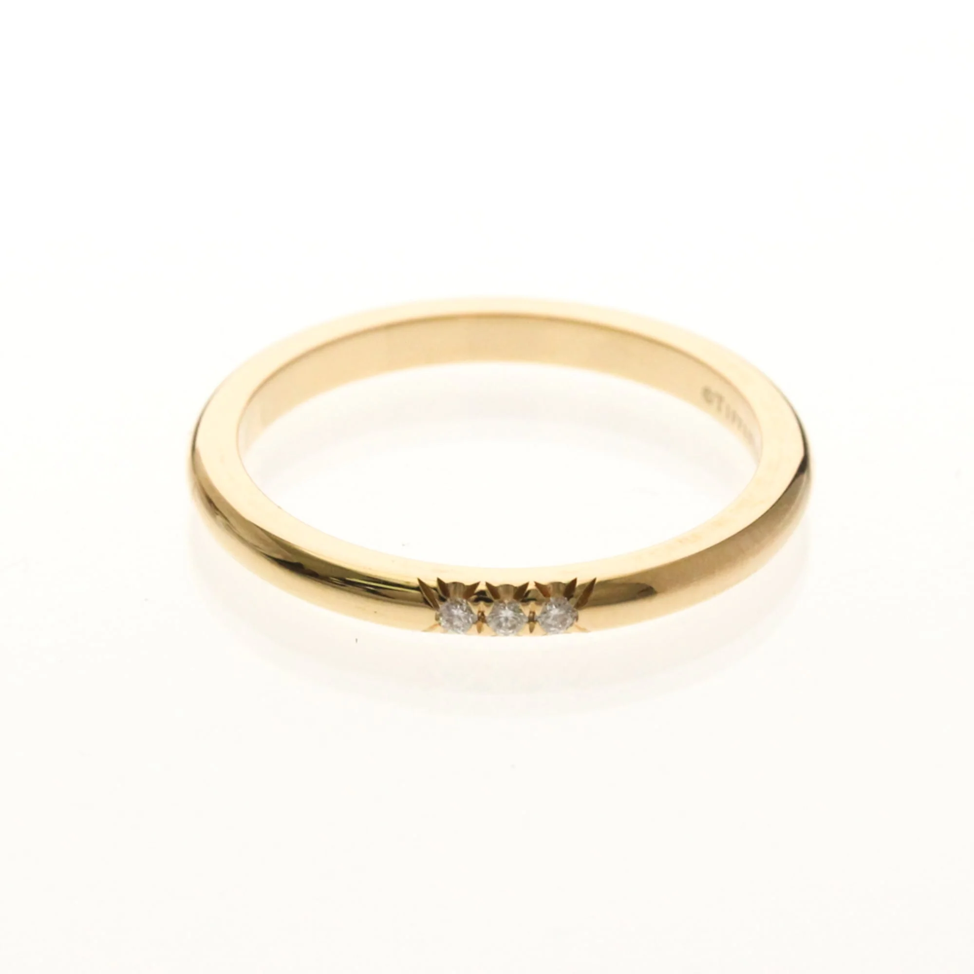 Forever Band Ring 18K Rose Gold with Diamond