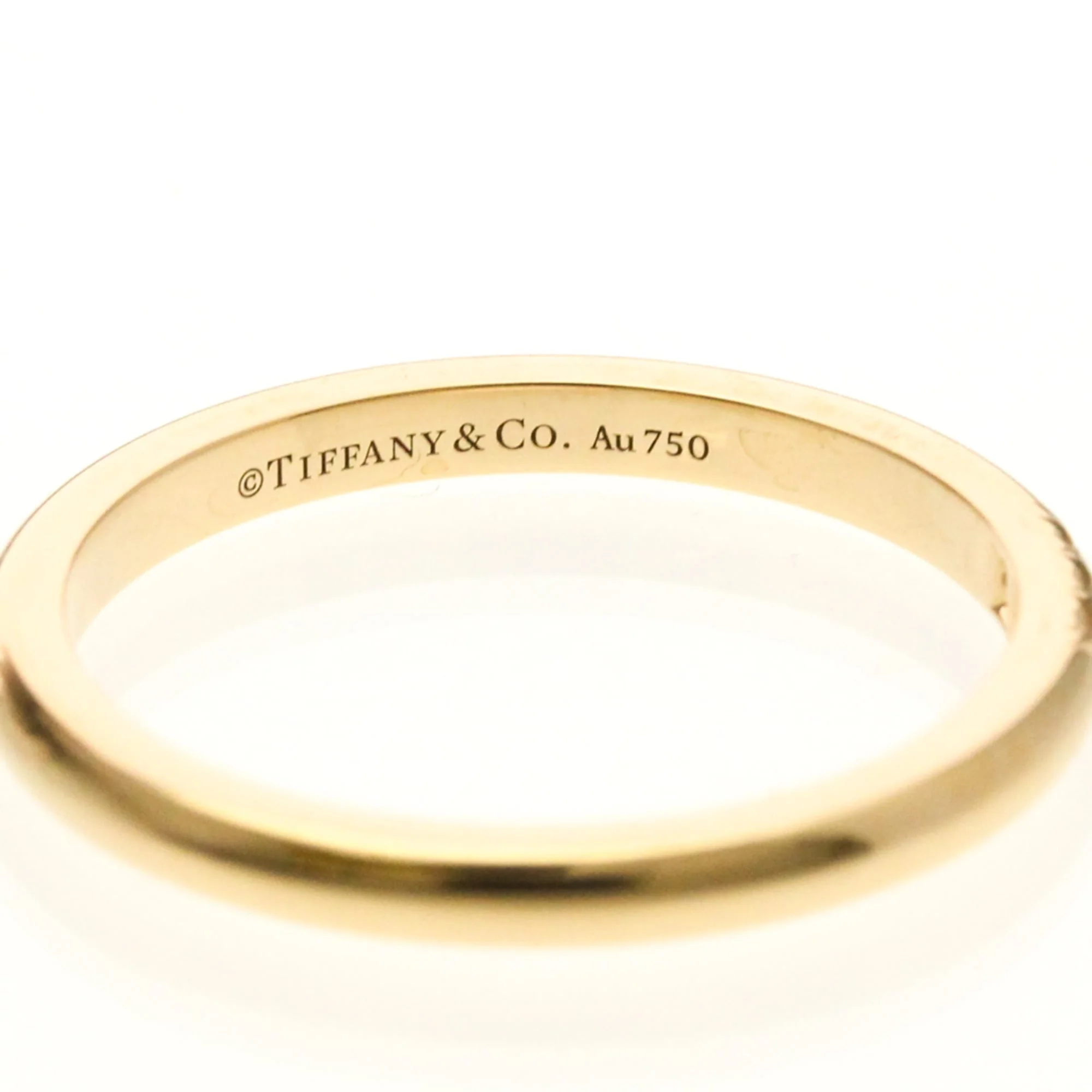 Forever Band Ring 18K Rose Gold with Diamond - Image 8