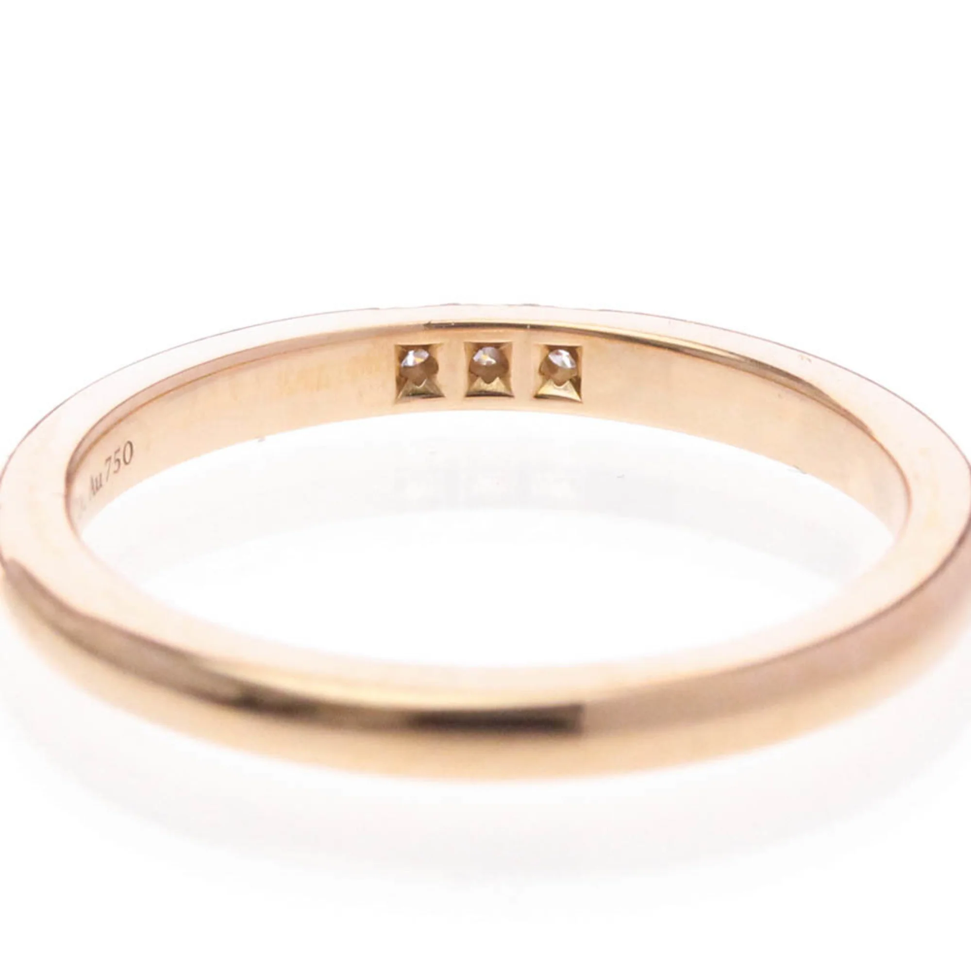 Forever Band Ring 18K Rose Gold with Diamond - Image 7