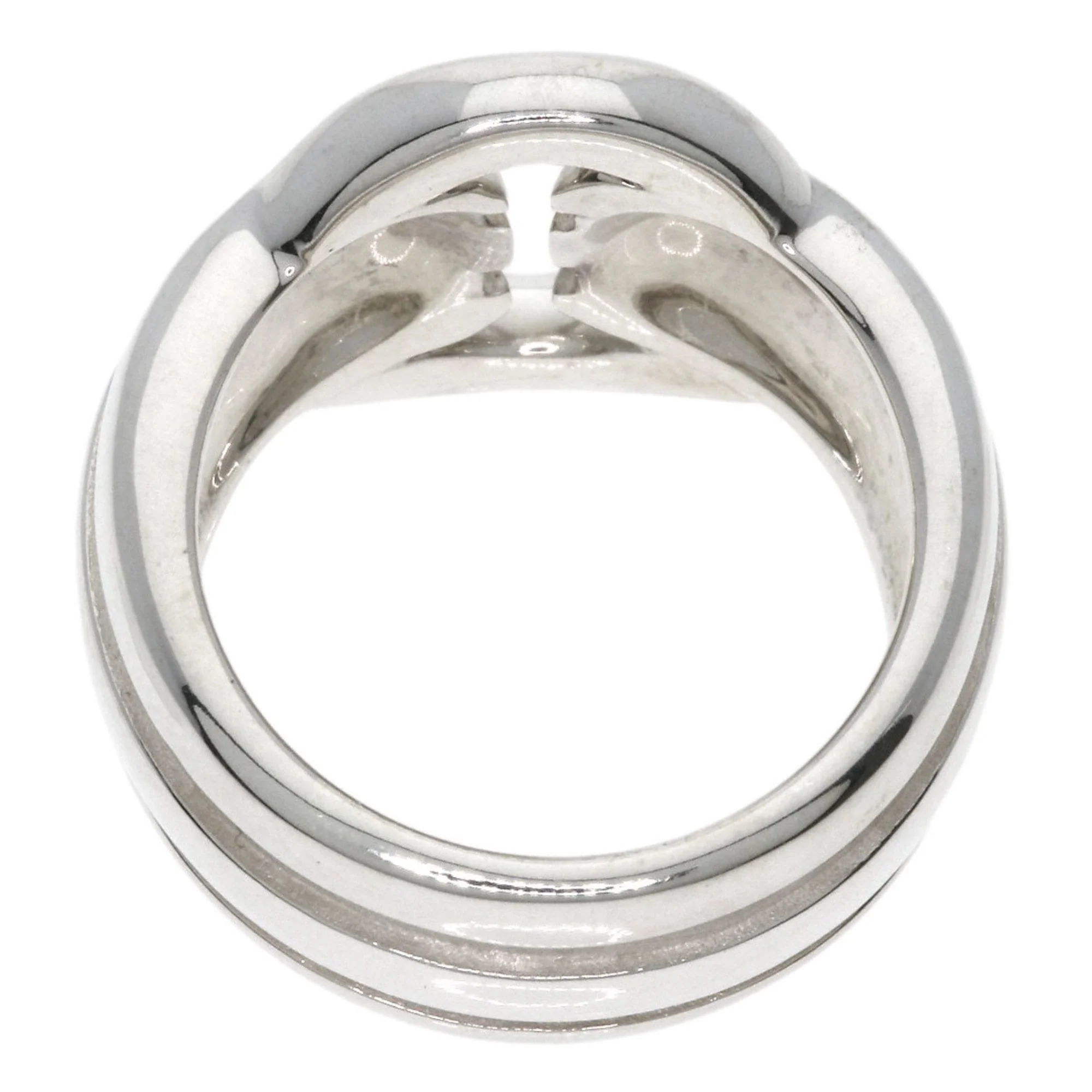 Grooved Circle Ring Sterling Silver - Image 4