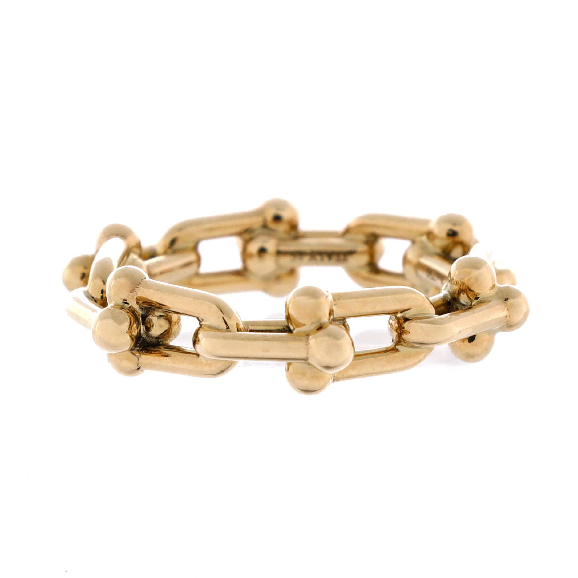 HardWear Link Ring 18K Yellow Gold Micro - Image 2